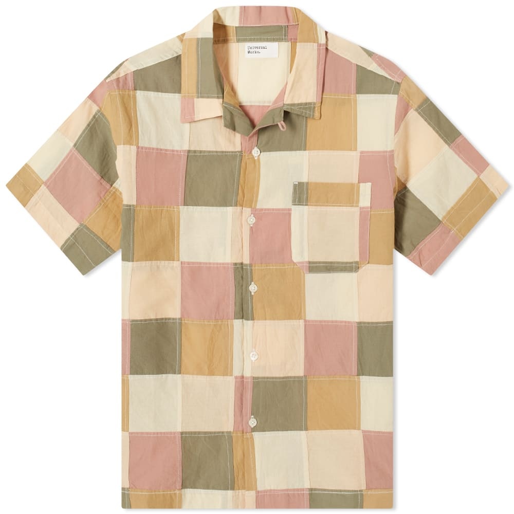 Universal Works Patchwork Check Road Shirt - 1