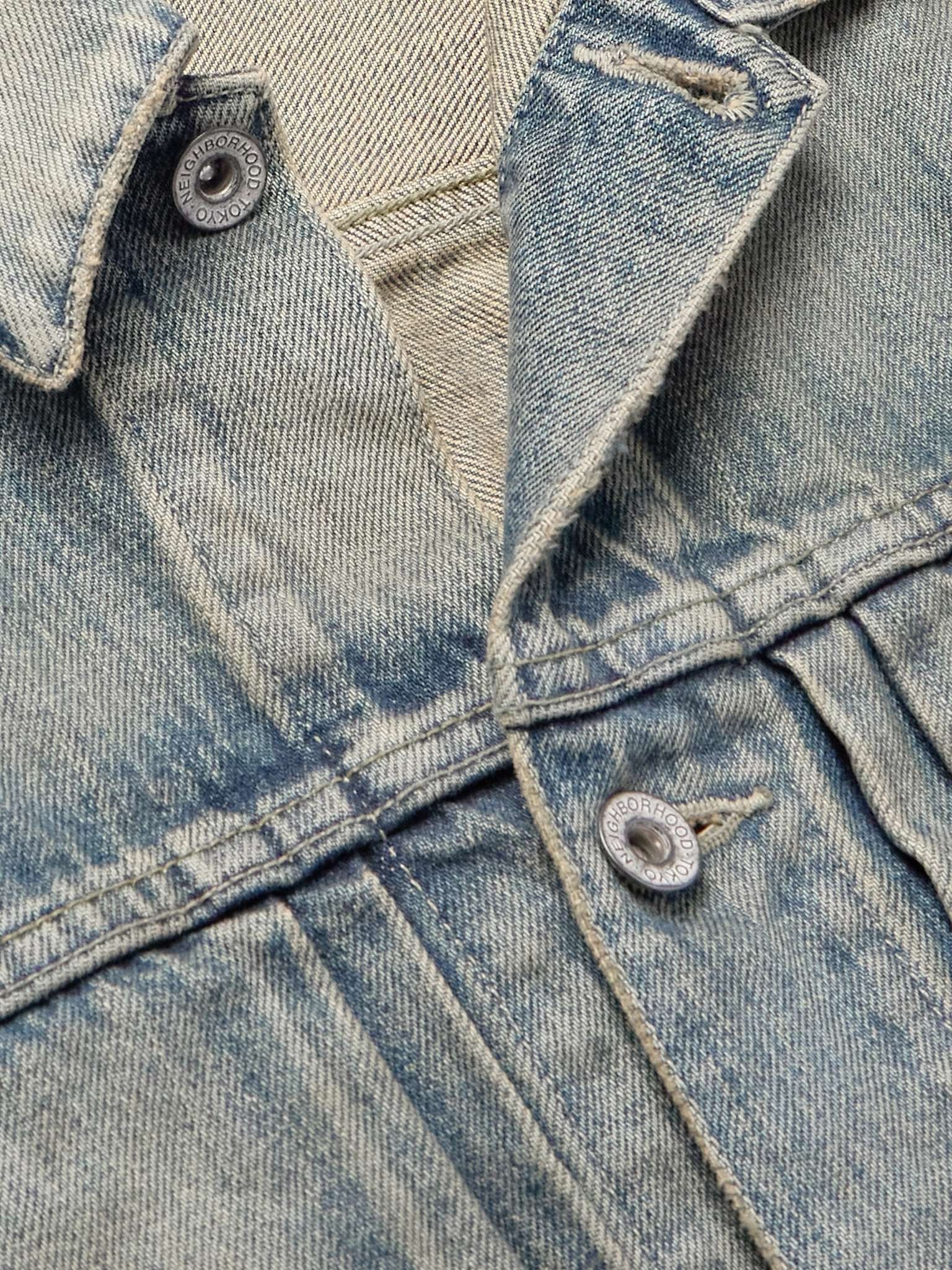 Savage Type-1 Distressed Denim Jacket - 5