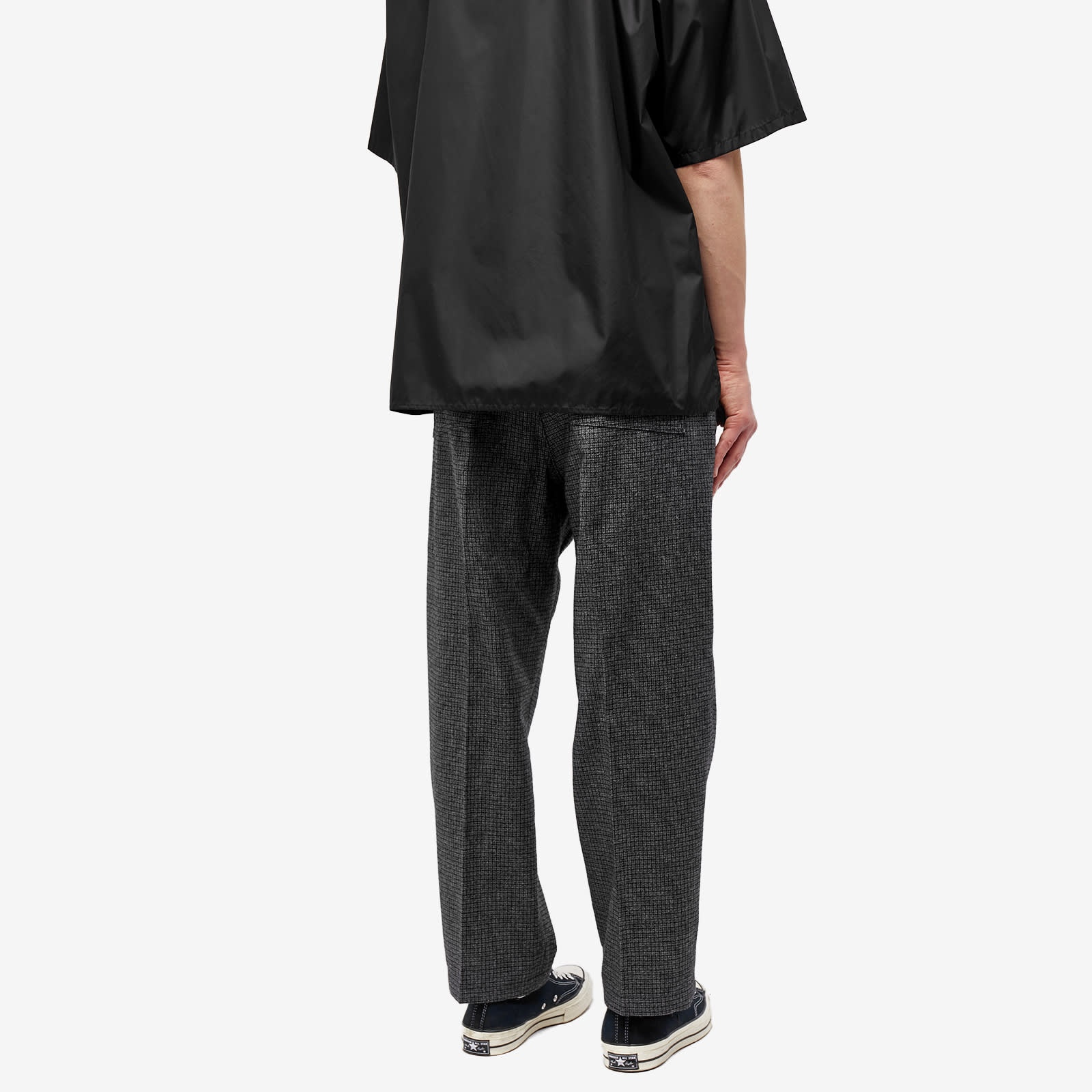 SOPHNET. Single Tuck Wide Tapered Pants - 3