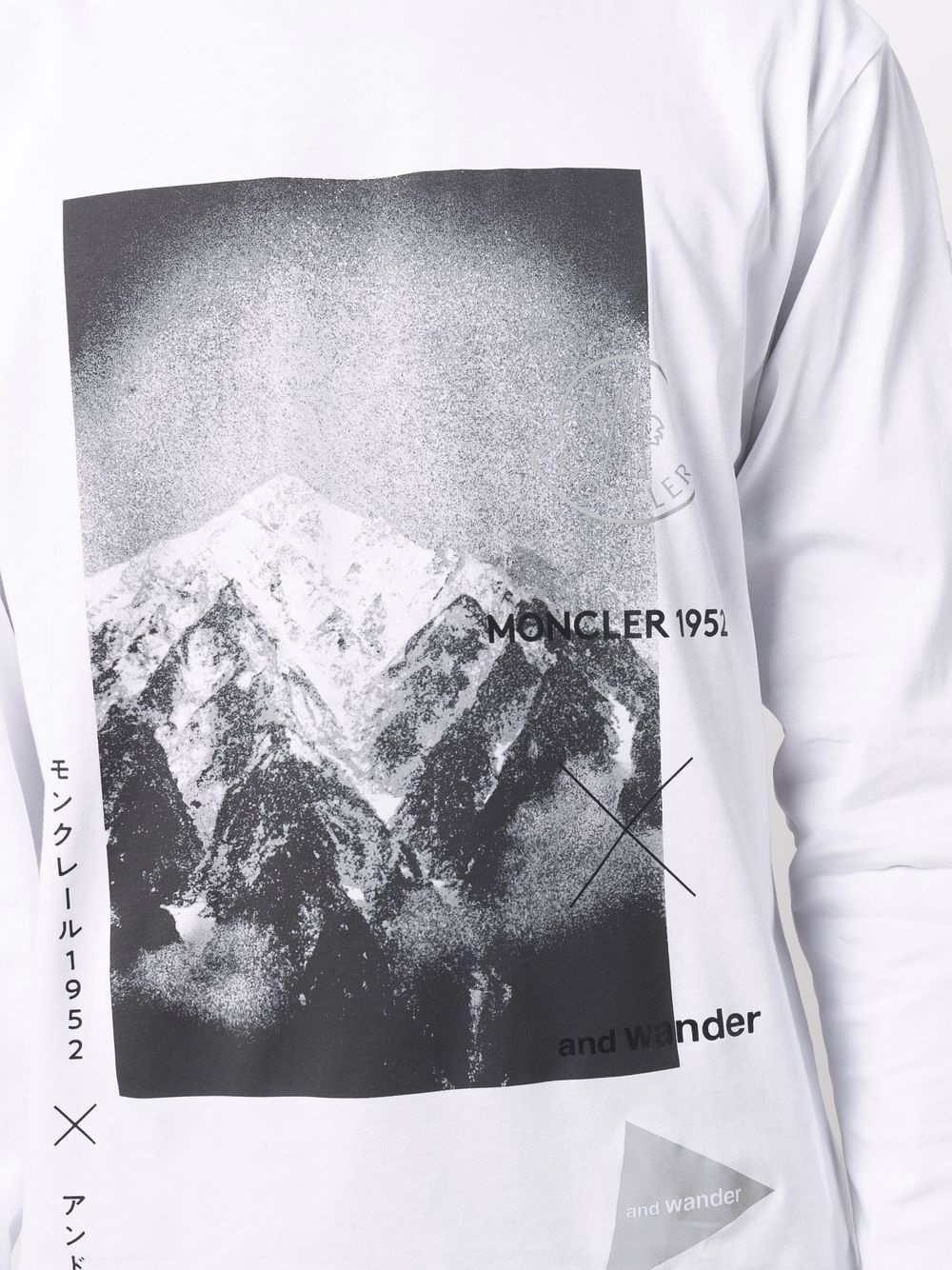 x and Wander 2 Moncler 1952 long-sleeve T-shirt - 5