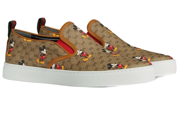 Disney x Gucci GG Supreme Slip-On 'Mickey Mouse' 603689-HWU10-8492 - 2