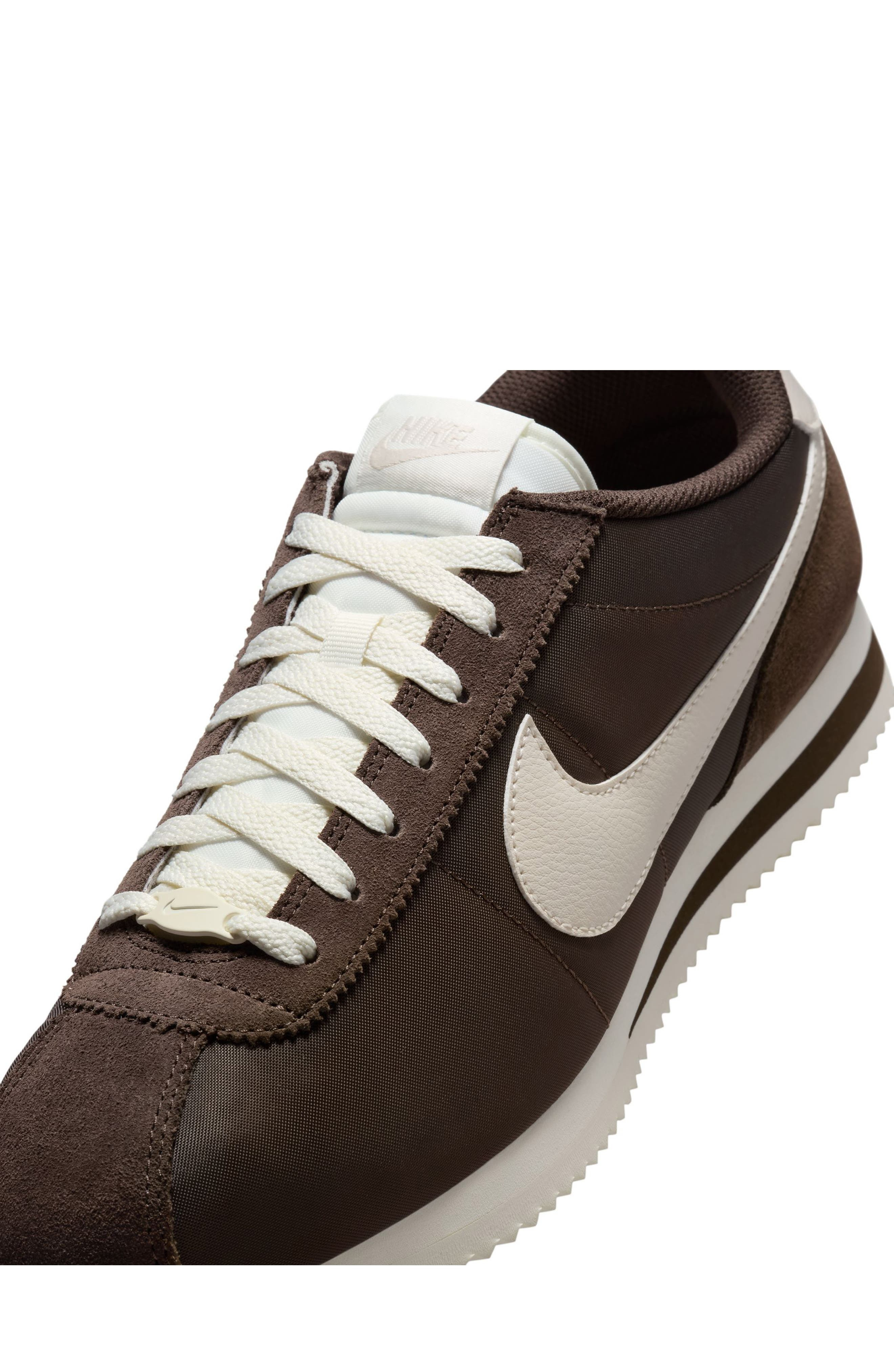 Nike Cortez TXT Sneaker in Baroque Brown/Sail at Nordstrom - 9