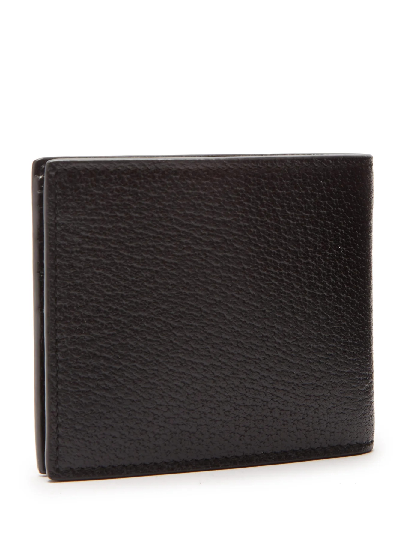 Grained leather wallet - 3