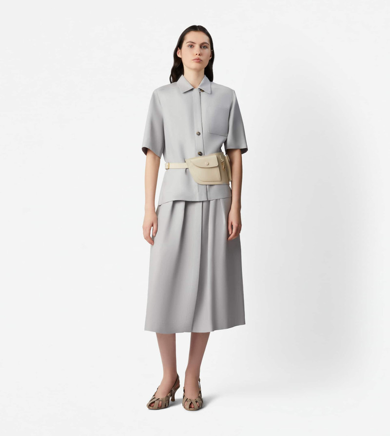 Tod's SHIRT IN LINEN - GREY outlook