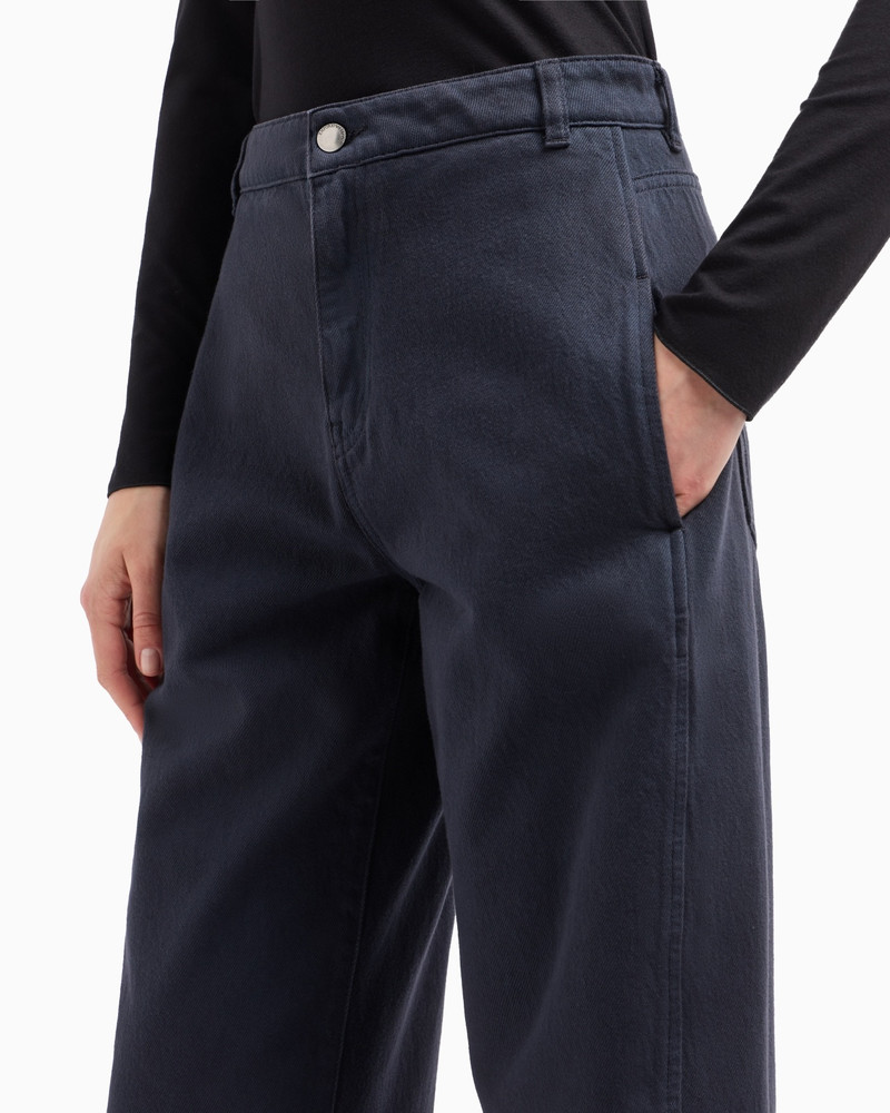 J4H ICON OVAL-LEG JEANS IN GARMENT-DYED DRILL 5