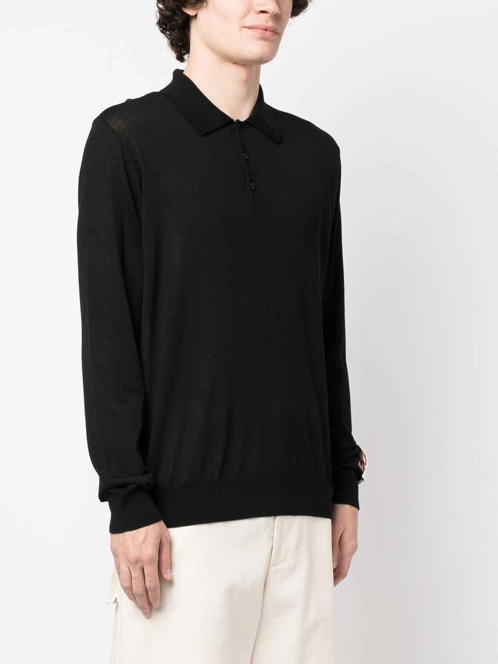 Golden Goose Men Long-Sleeved Polo Shirt - 3