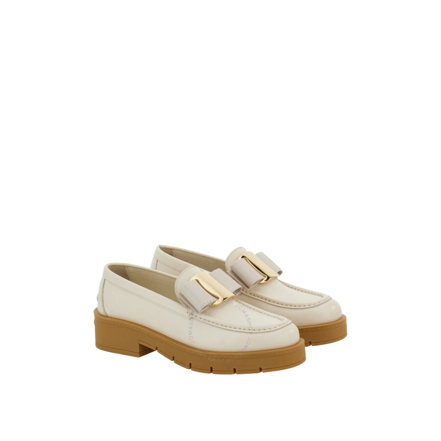 Ferragamo Vara Bow Leather Loafers - 2