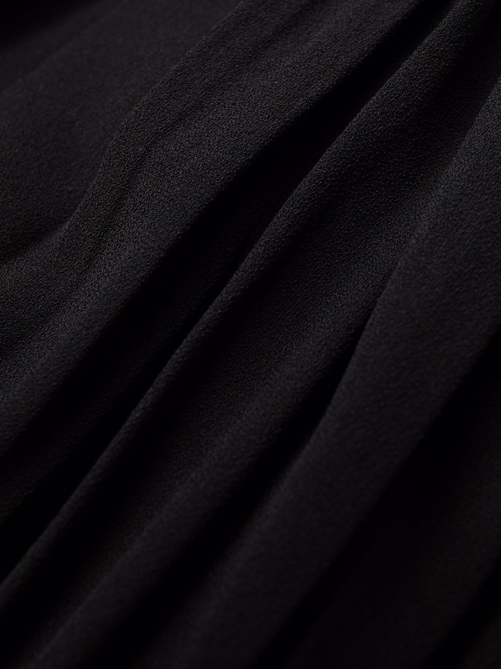 single-sleeve midi dress - 8