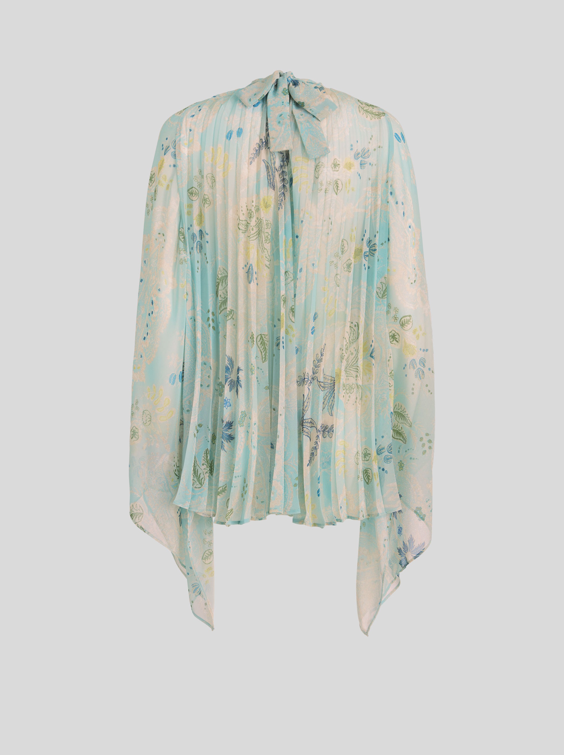 PLEATED PONCHO - 5