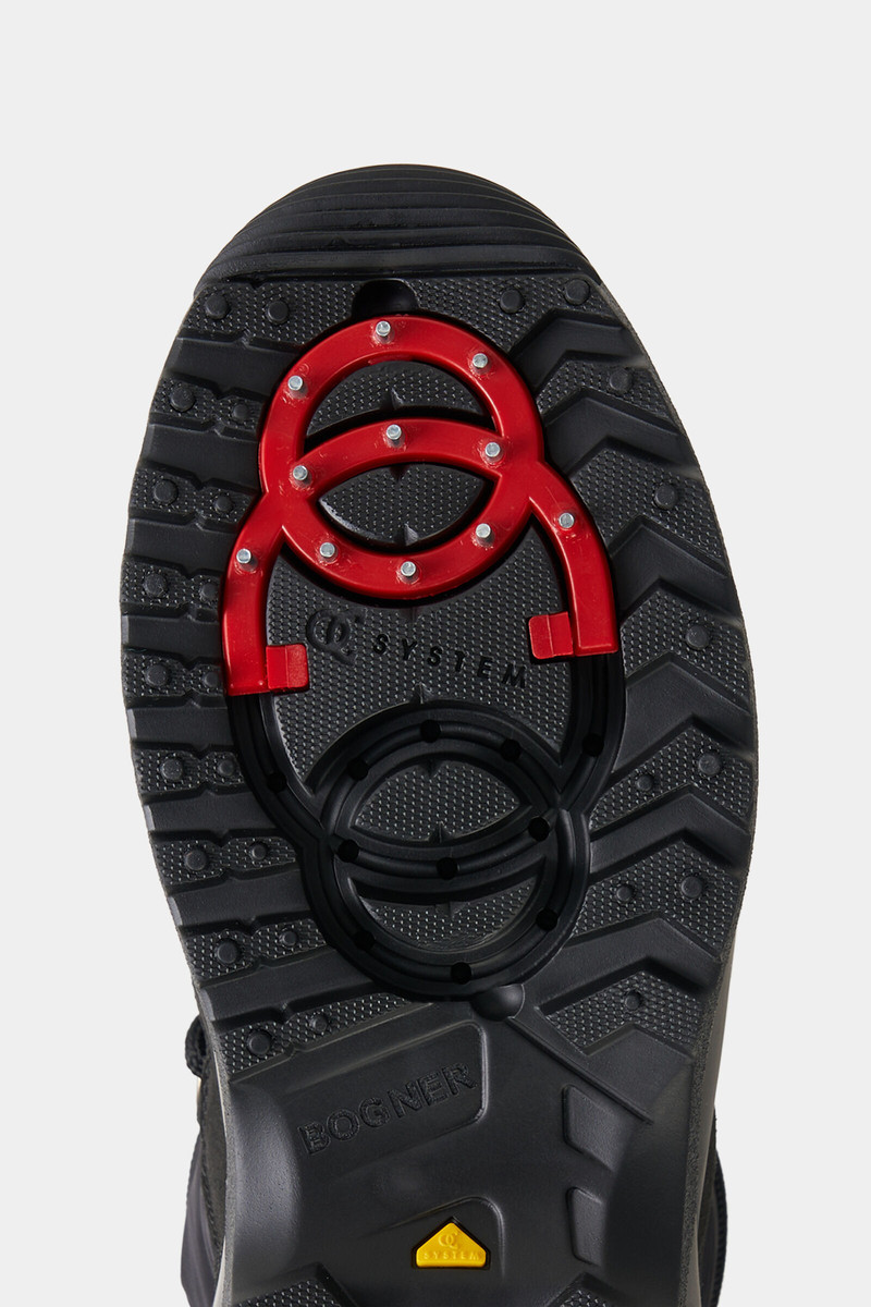 Snow boots Alta Badia with spikes in Black 6