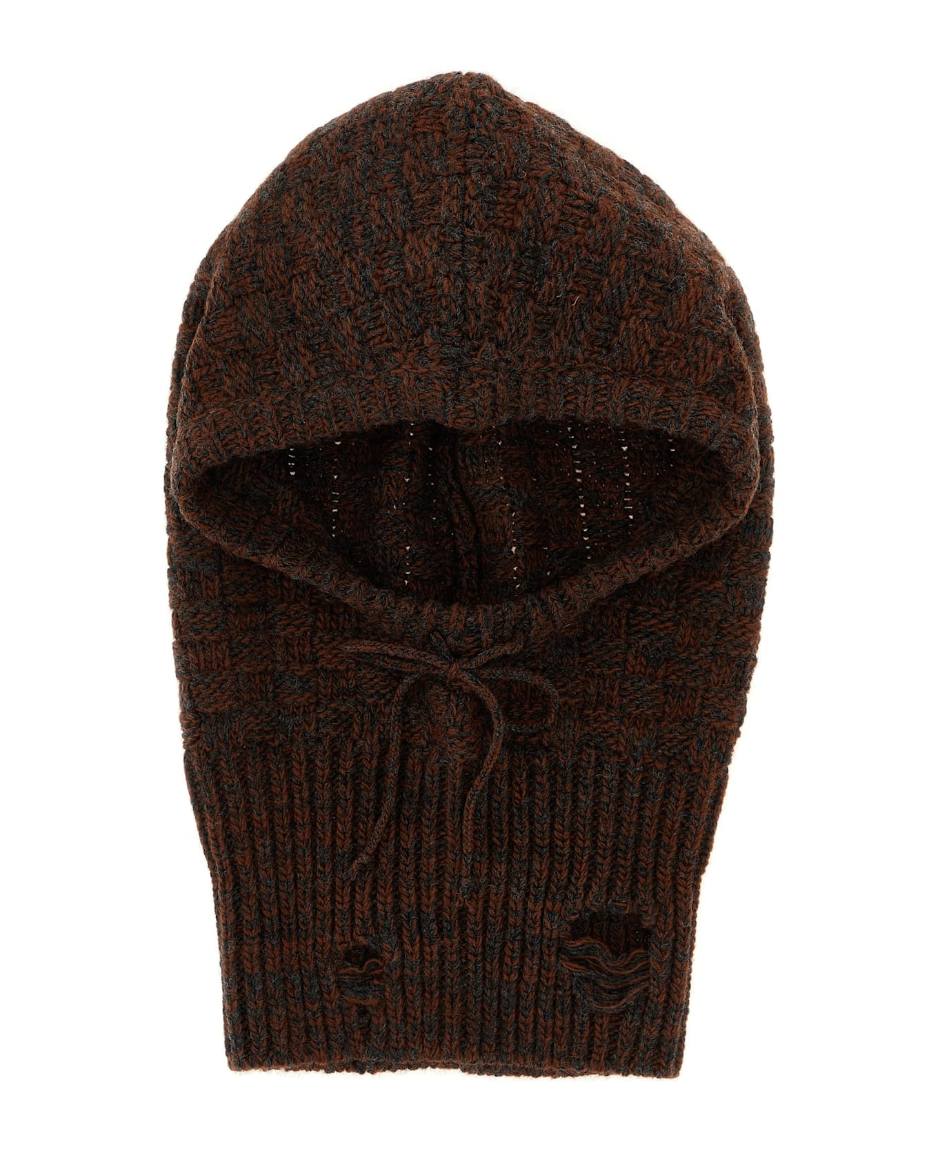 Distressed Wool Balaclava - 2