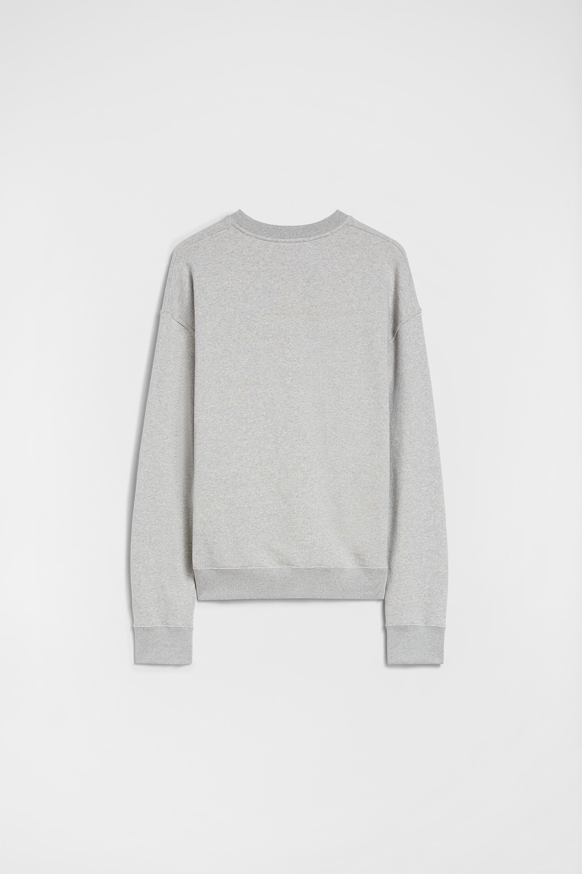 Cotton Terry Crew-Neck Sweatshirt - 5