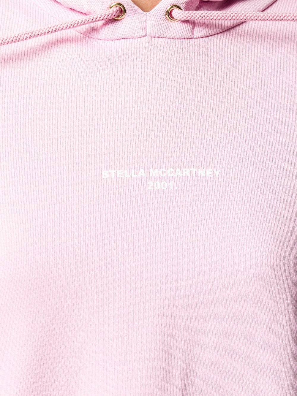 2001 logo print hoodie - 5