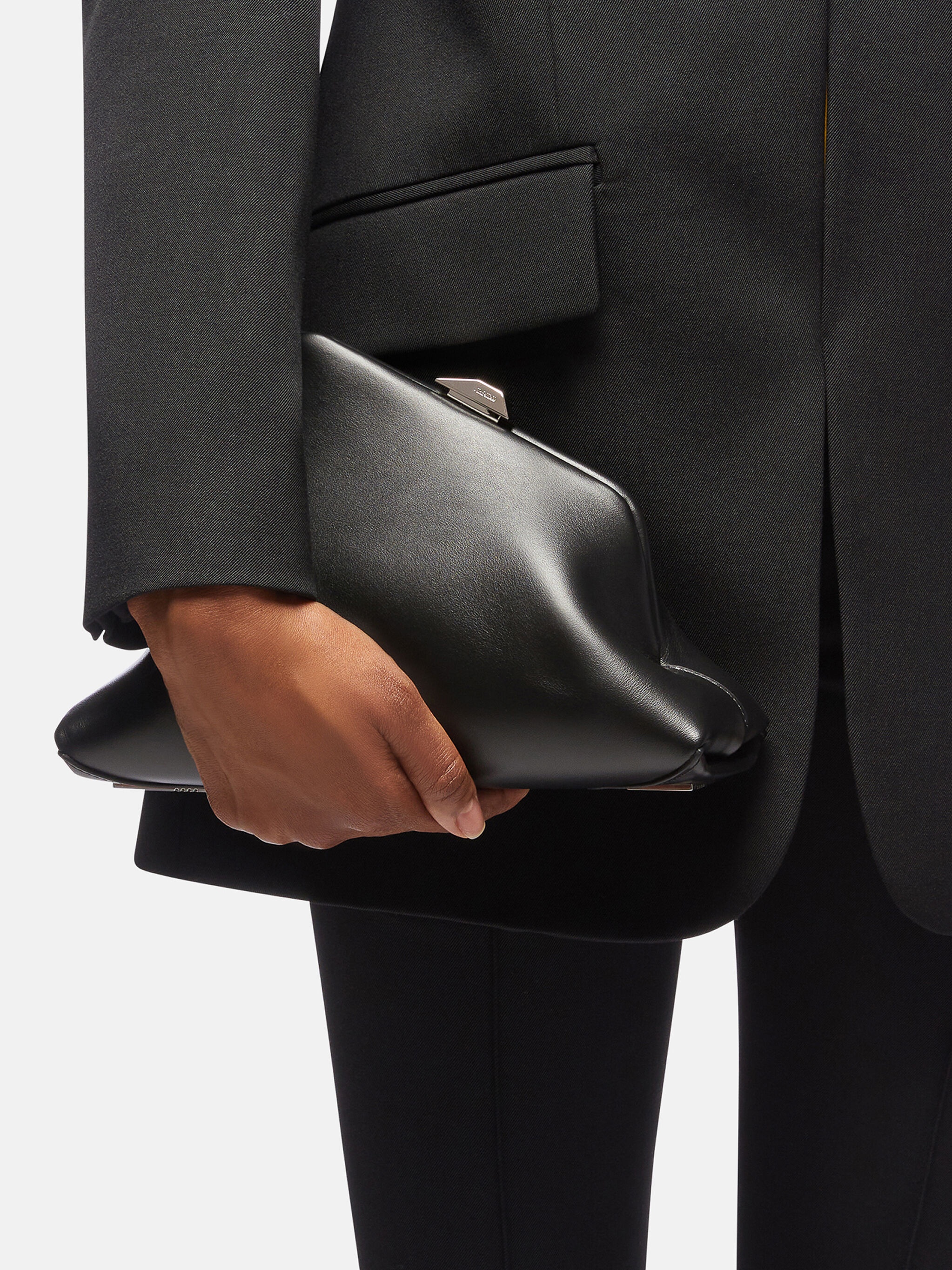 ''DAY OFF  SMALL'' BLACK CLUTCH - 2