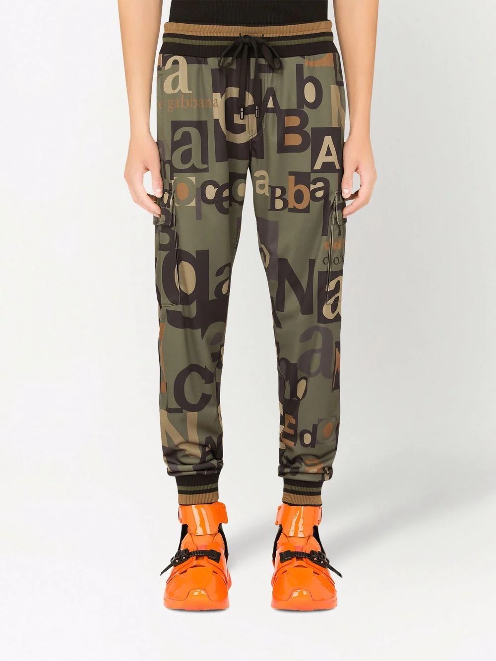 logo-print track pants - 3