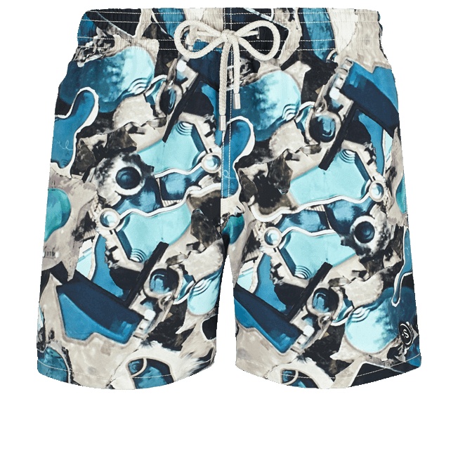 Men Swim Trunks Californian Pool Dogtown - Vilebrequin x Highsnobiety - 1