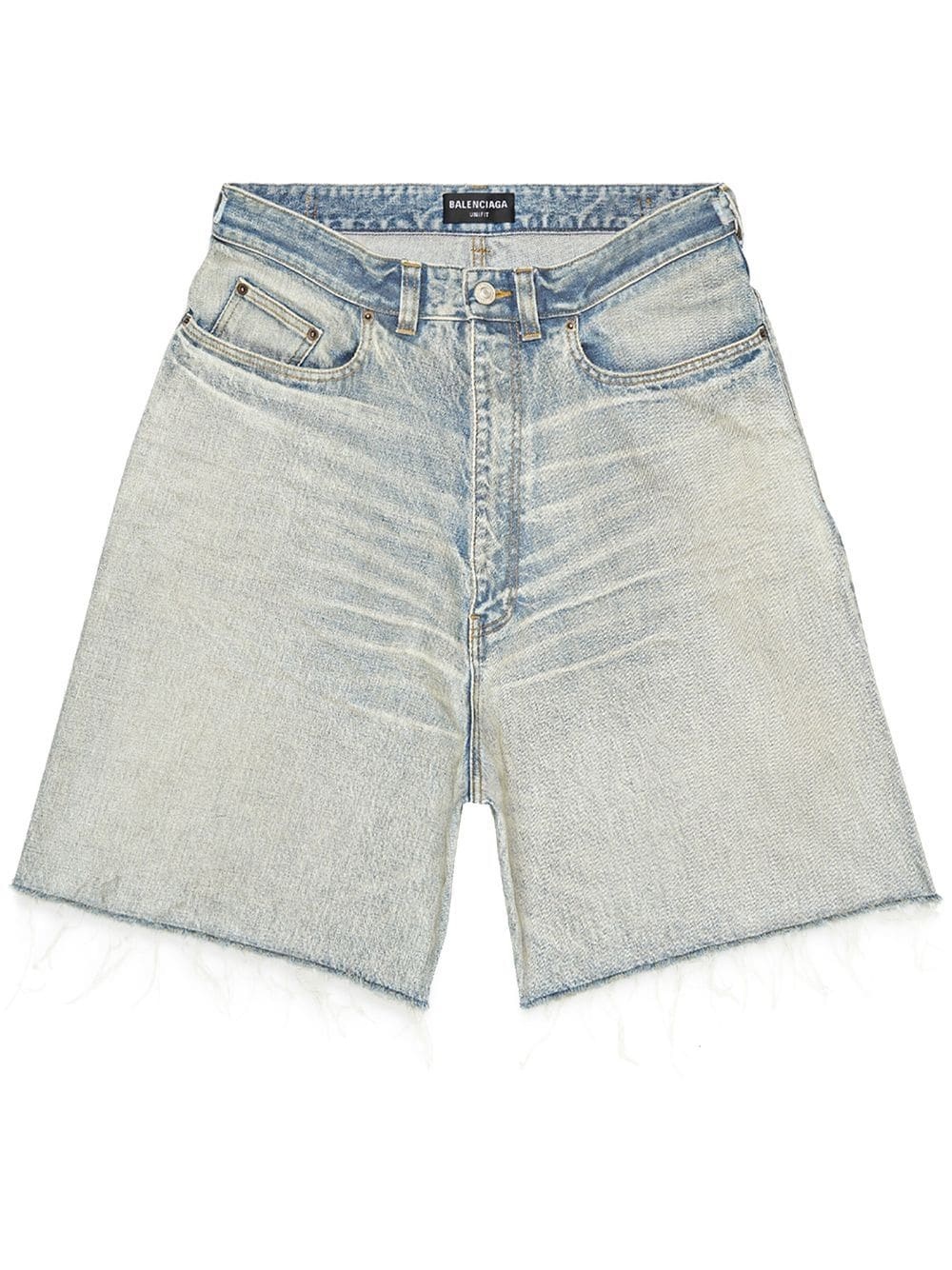 Skater denim shorts - 1