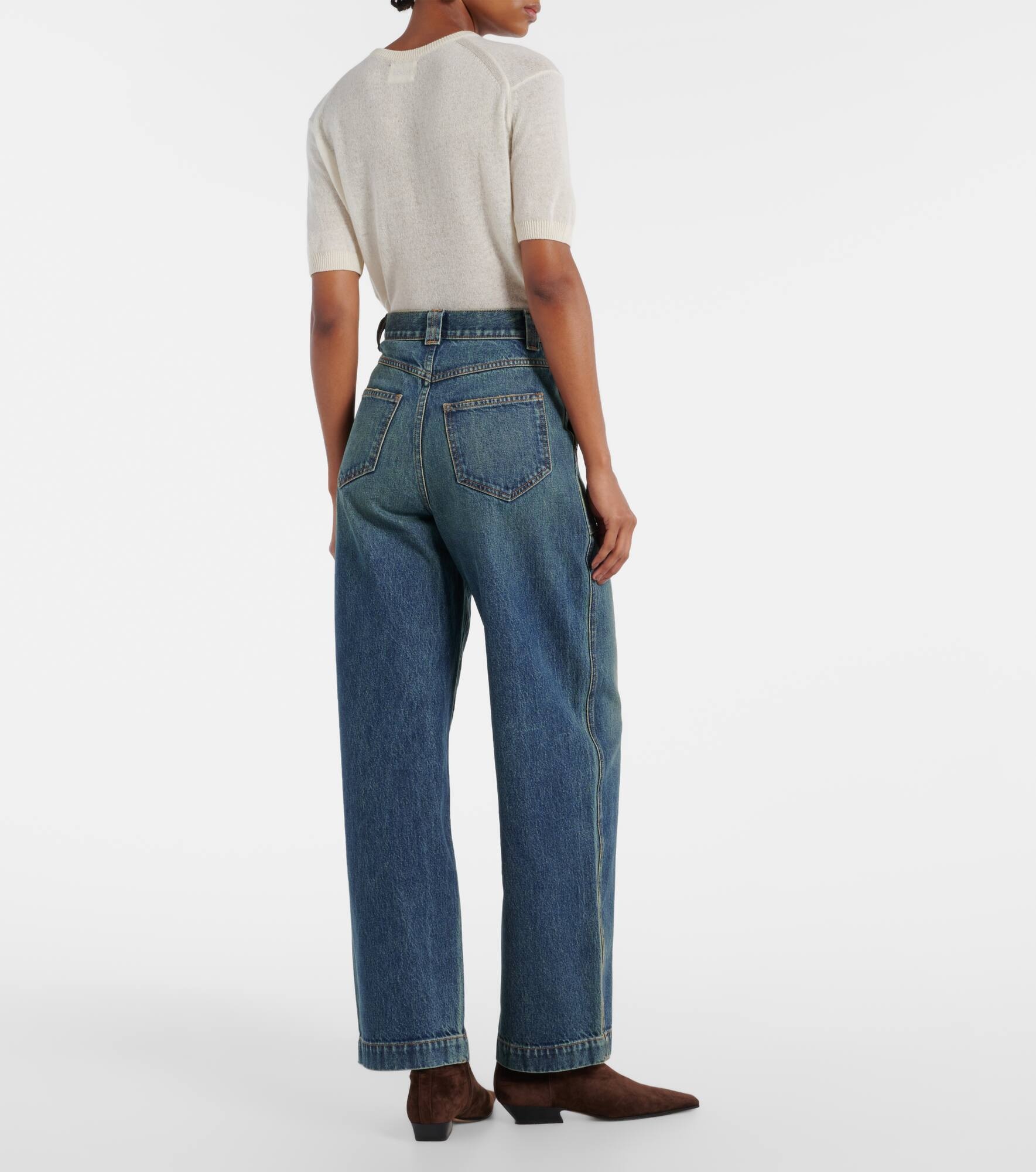Hewitt high-rise straight jeans - 3
