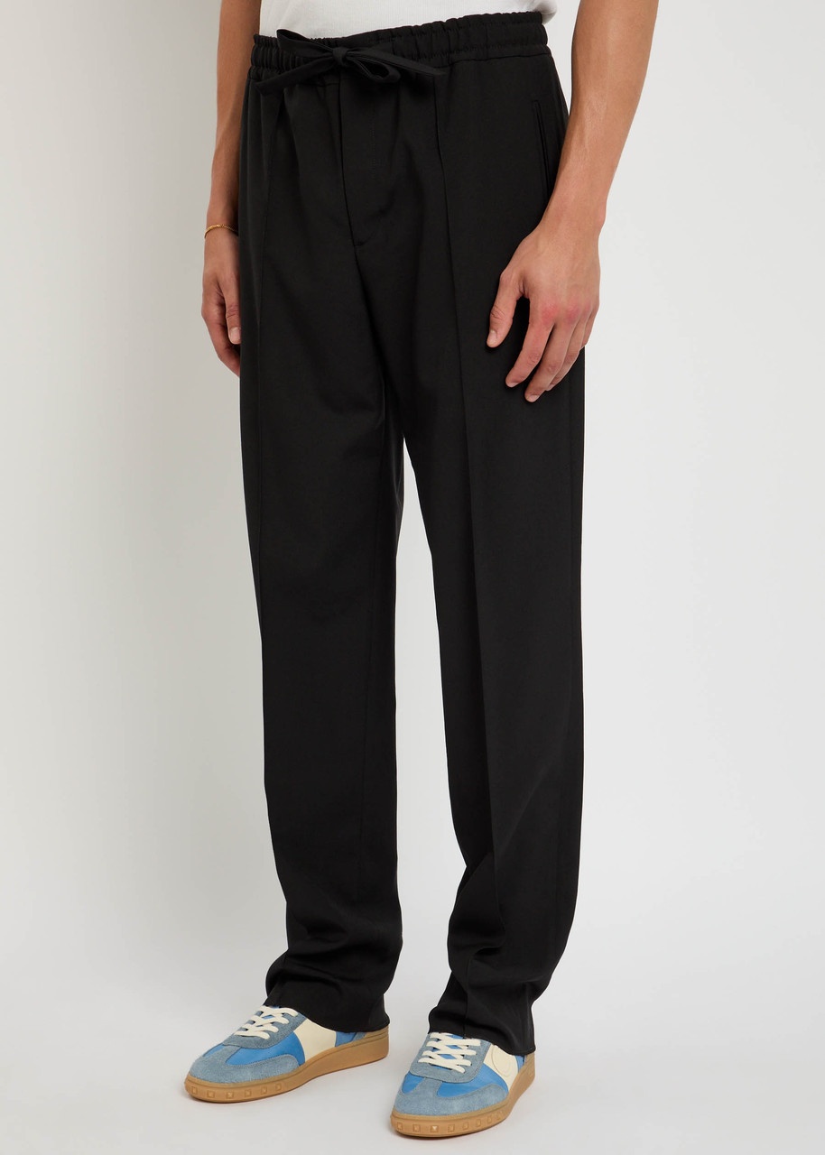 Valentino Garavani Wool Straight-leg Trousers - 2