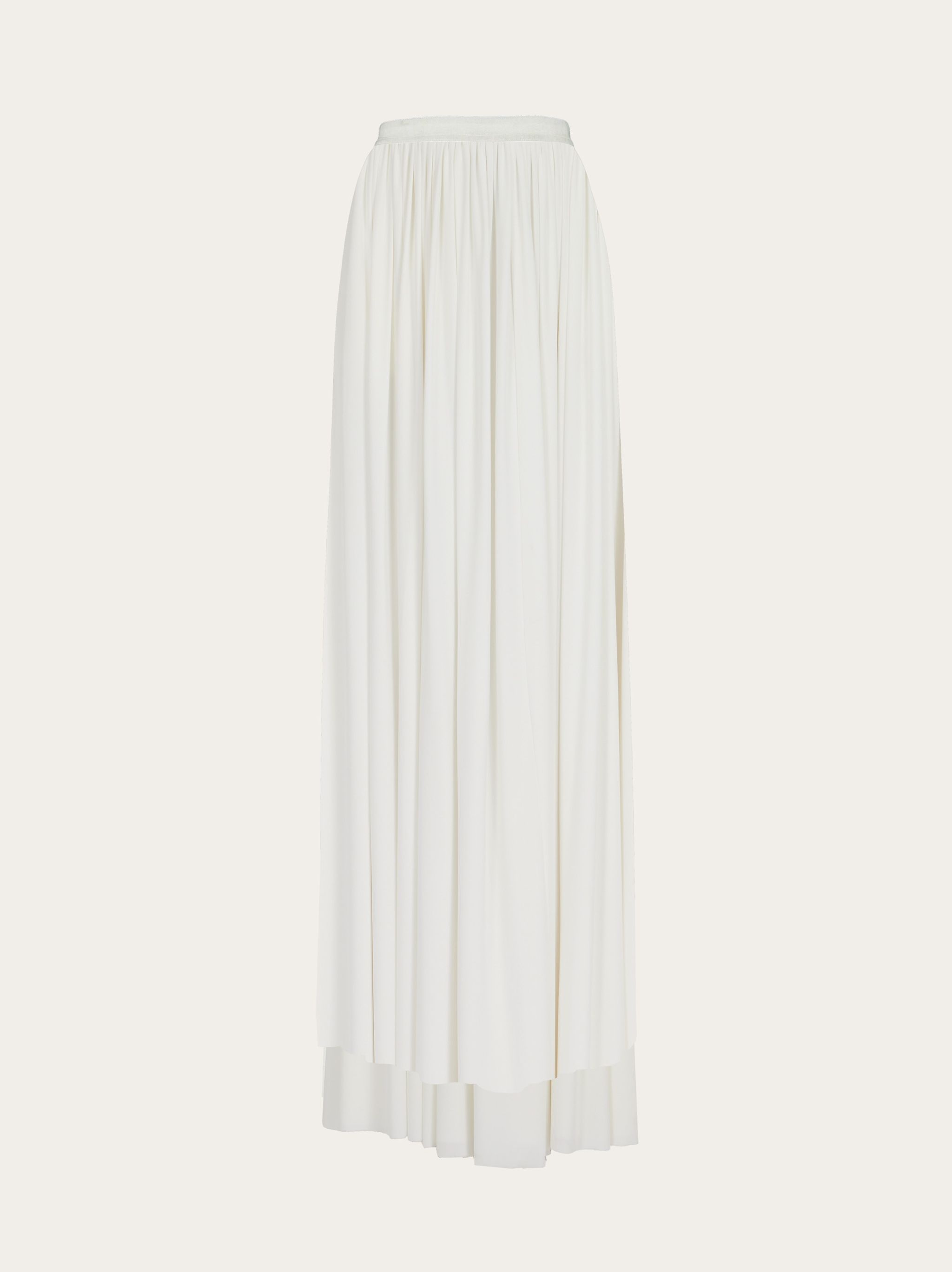 Longline ruffled skirt - 1