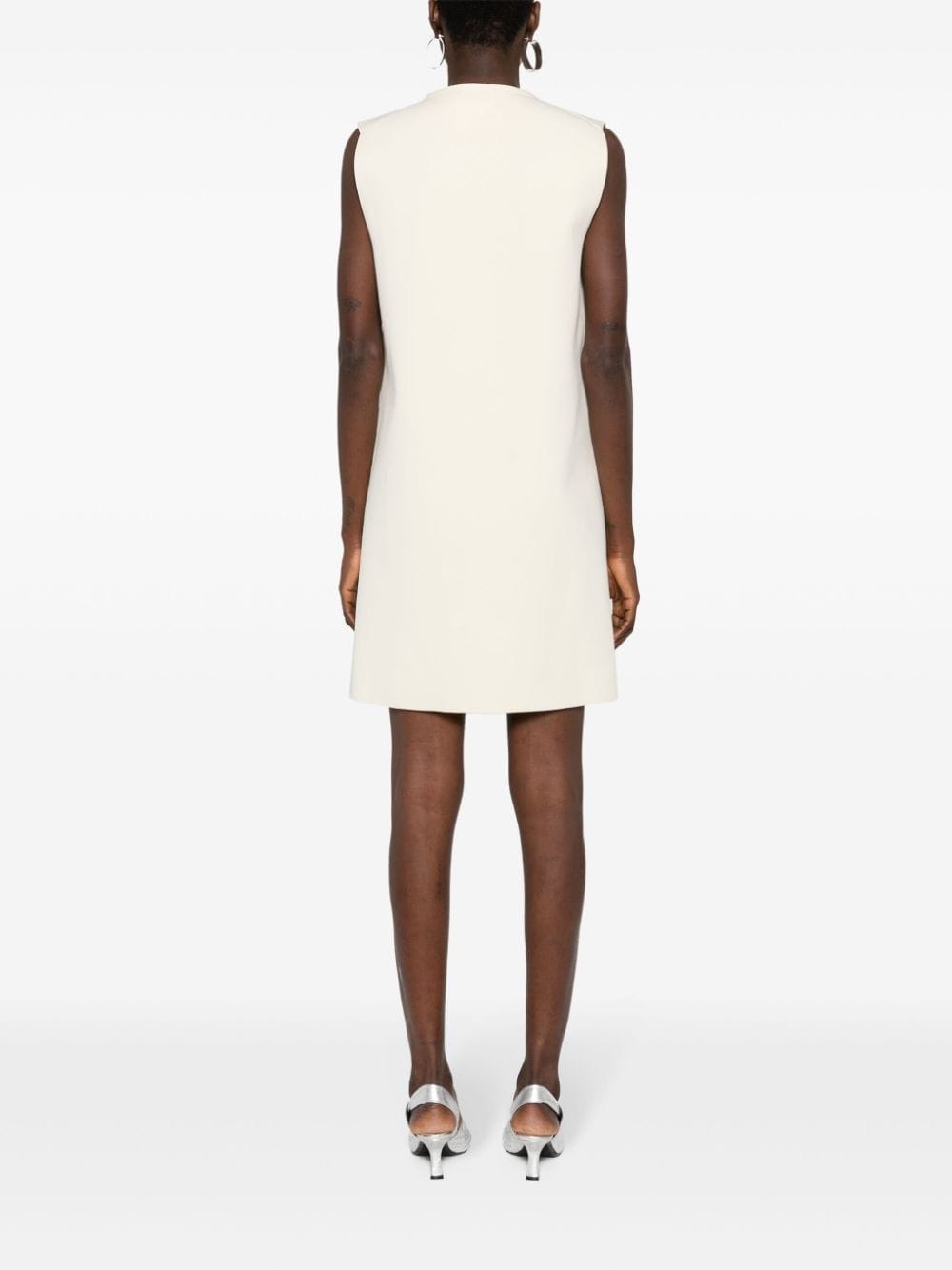 sleeveless mini dress - 4
