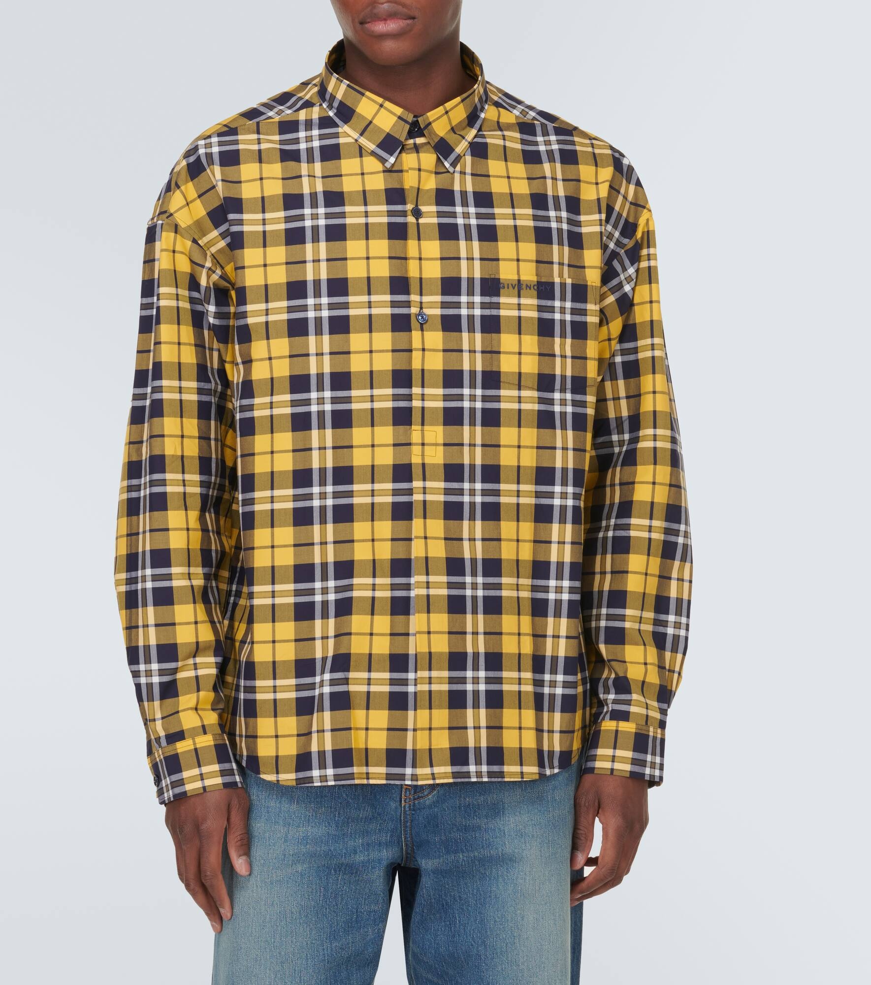 Checked cotton shirt - 3