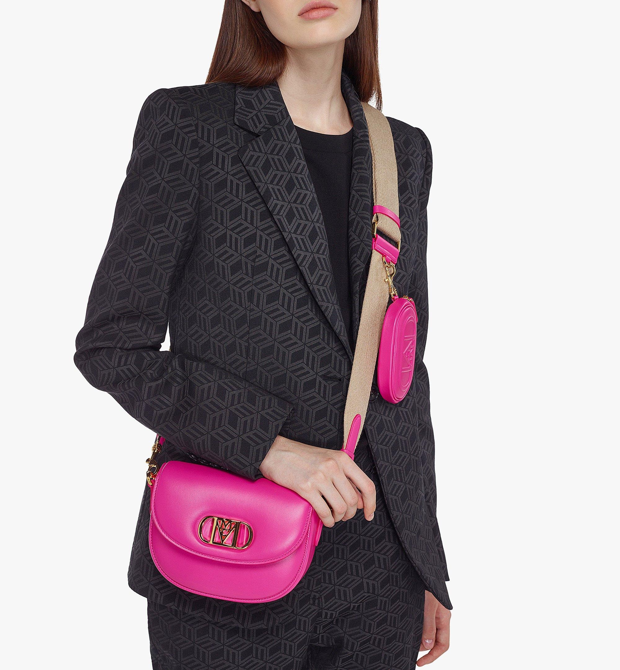 Mode Travia Crossbody w/ Pouch Charm in Lamb Nappa Leather - 6