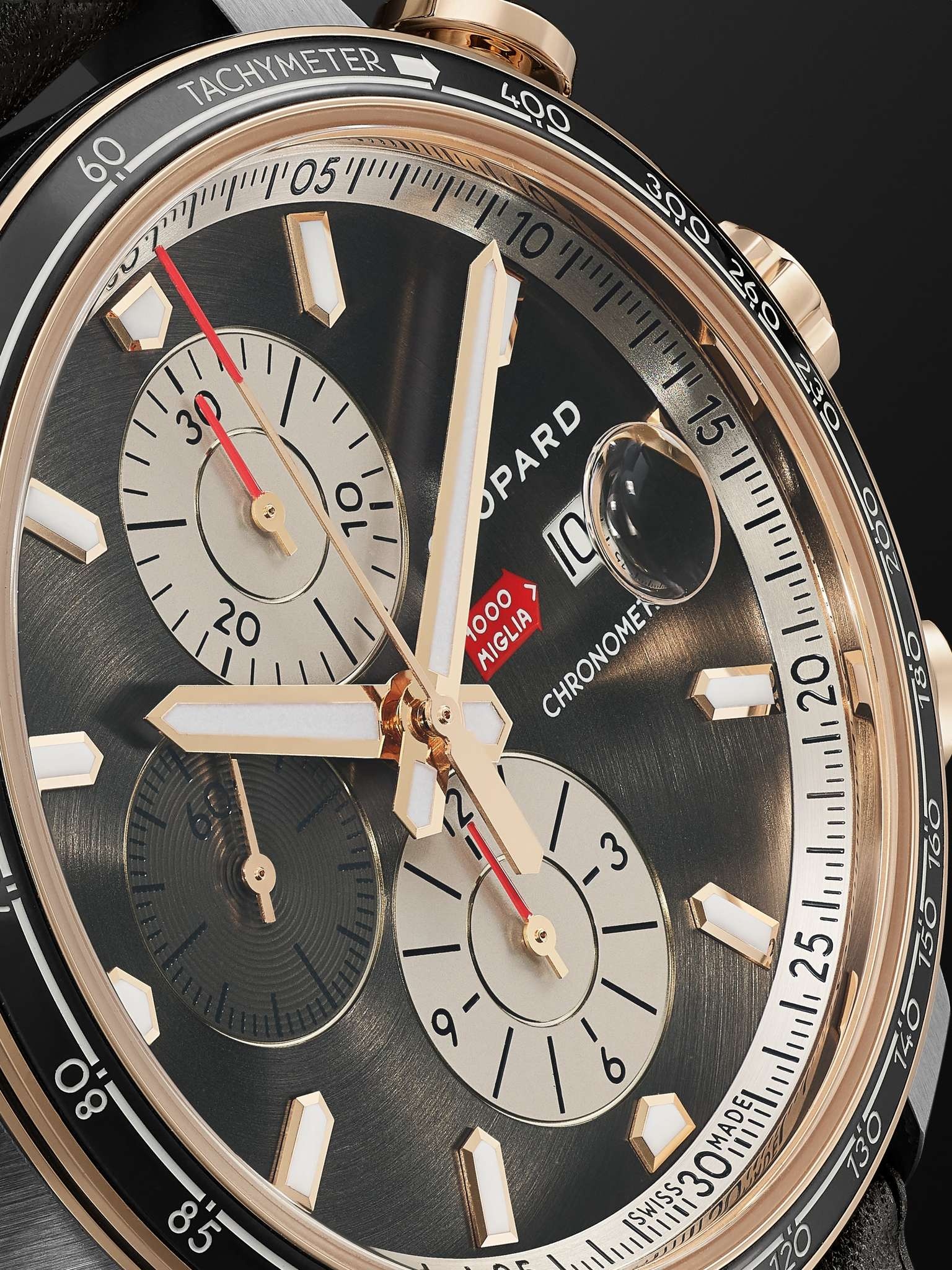 Mille Miglia 2021 Race Edition Limited Edition Automatic Chronograph 44mm Stainless Steel, 18-Karat  - 6