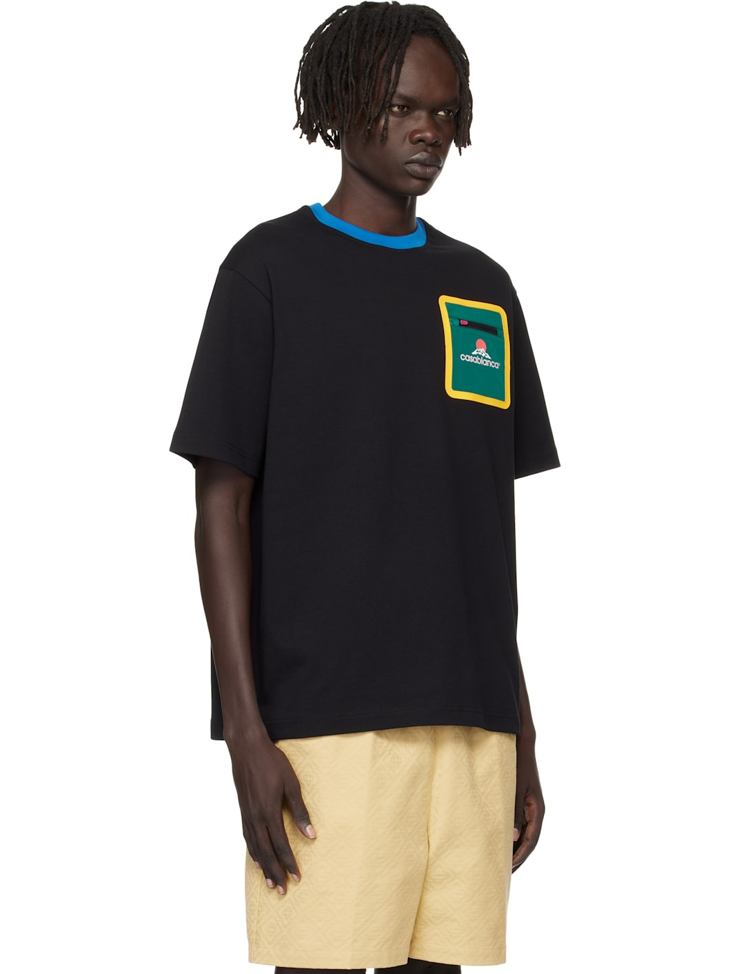 Black Montagne Short Sleeve T-shirt - 2