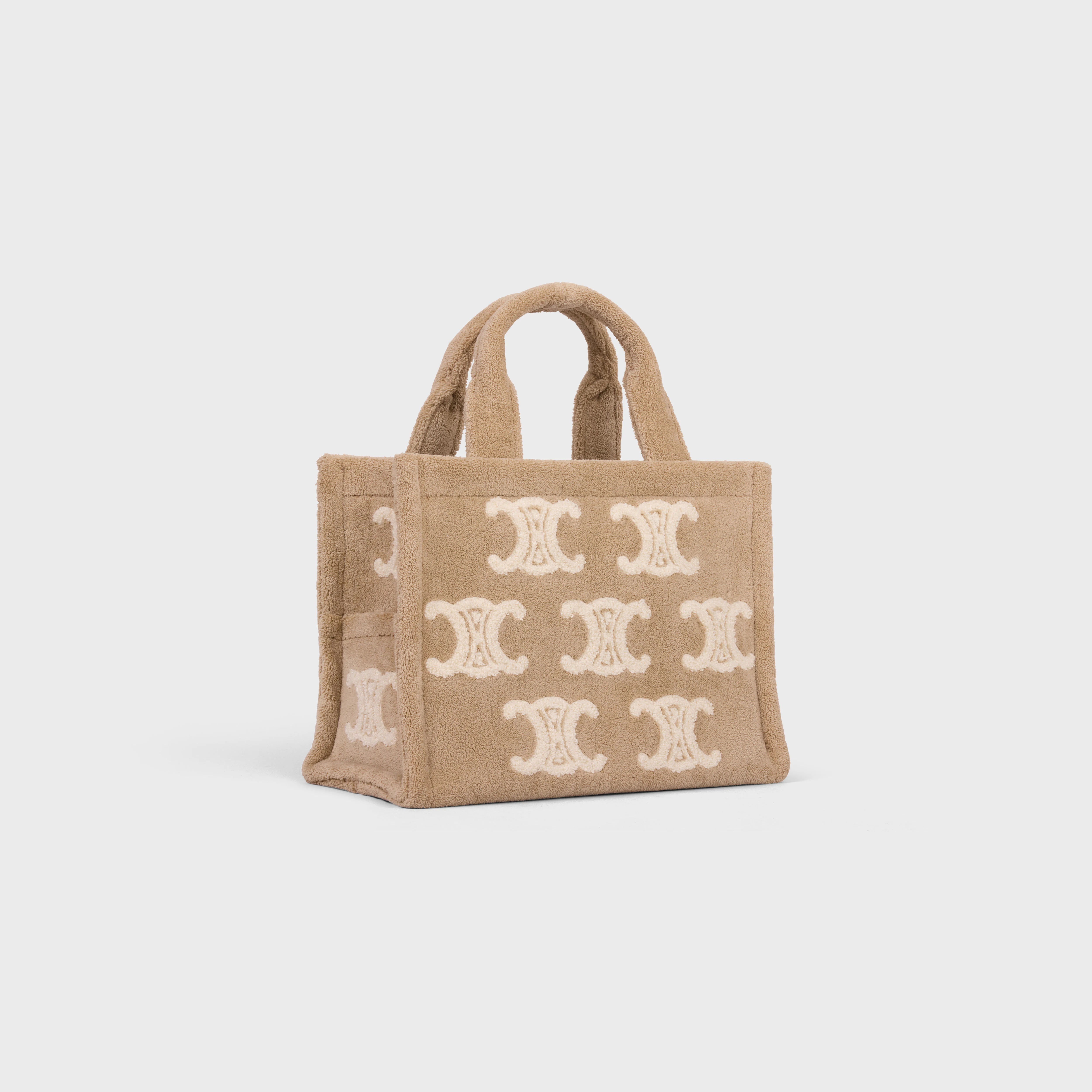 small cabas thais in TEXTILE WITH TRIOMPHE ALL-OVER - 2