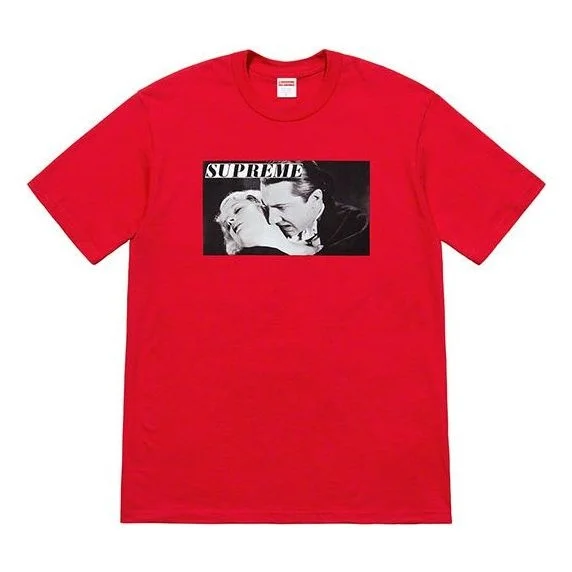 대 SS19 콜롬비아 짧은 소매 Unisex 빨간 SUP-SS19-10503를 인쇄하는 티 Vampire - 1