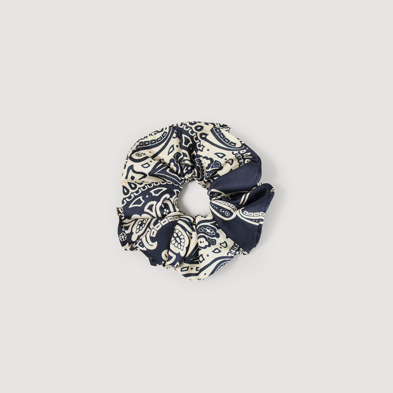 Sandro BANDANA PRINT SCRUNCHIE outlook