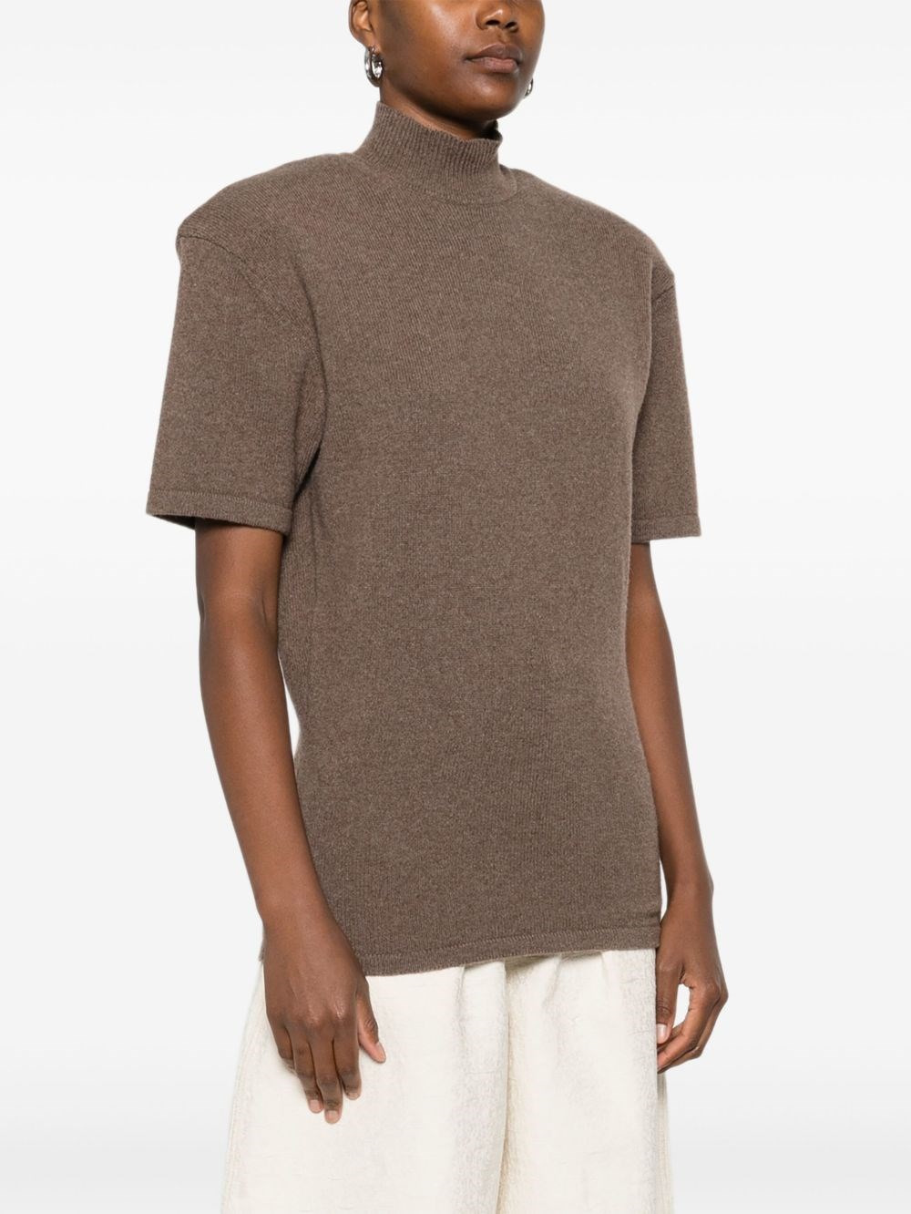 Wool and cashmere sweater - 5