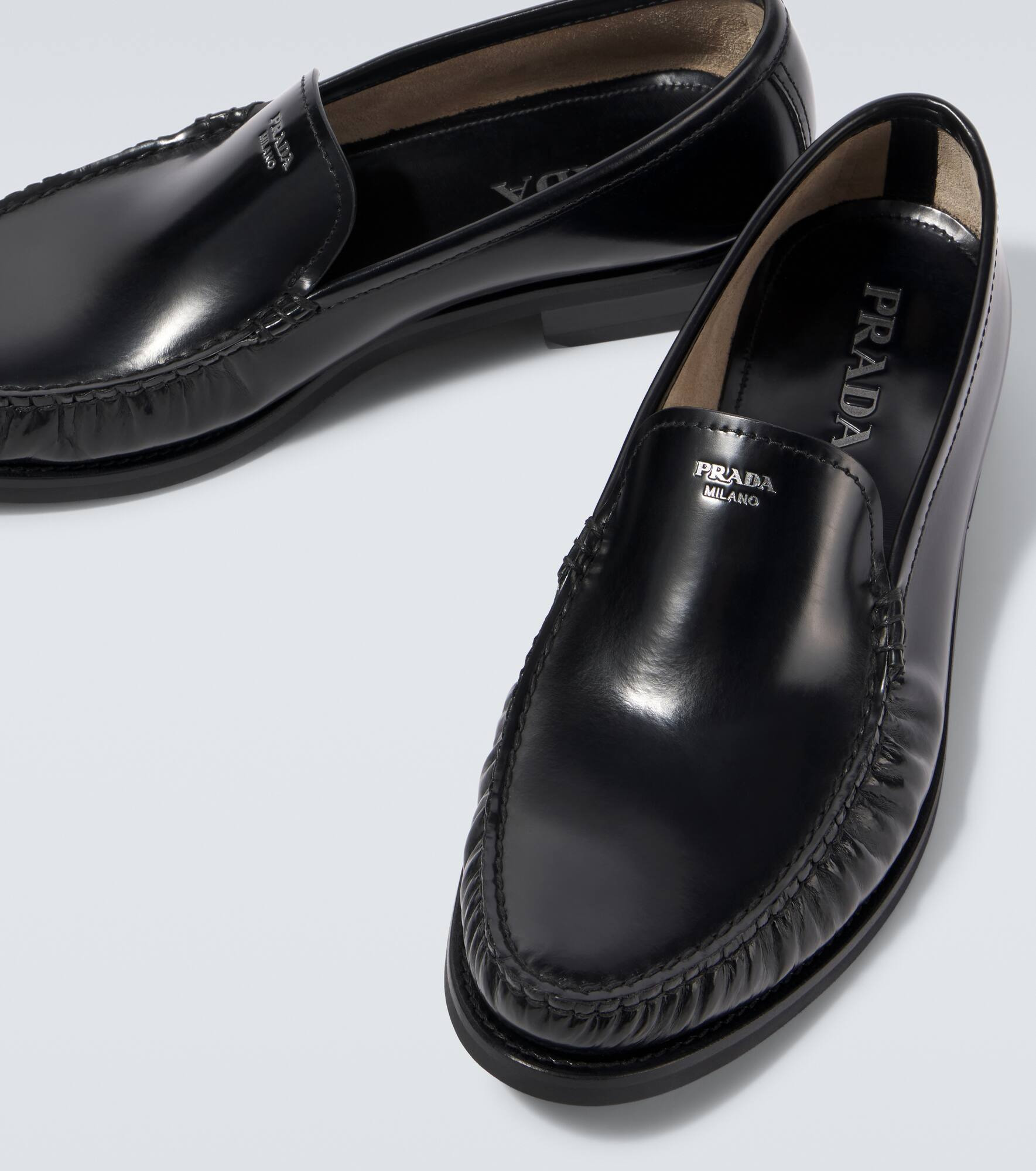 Leather loafers - 3
