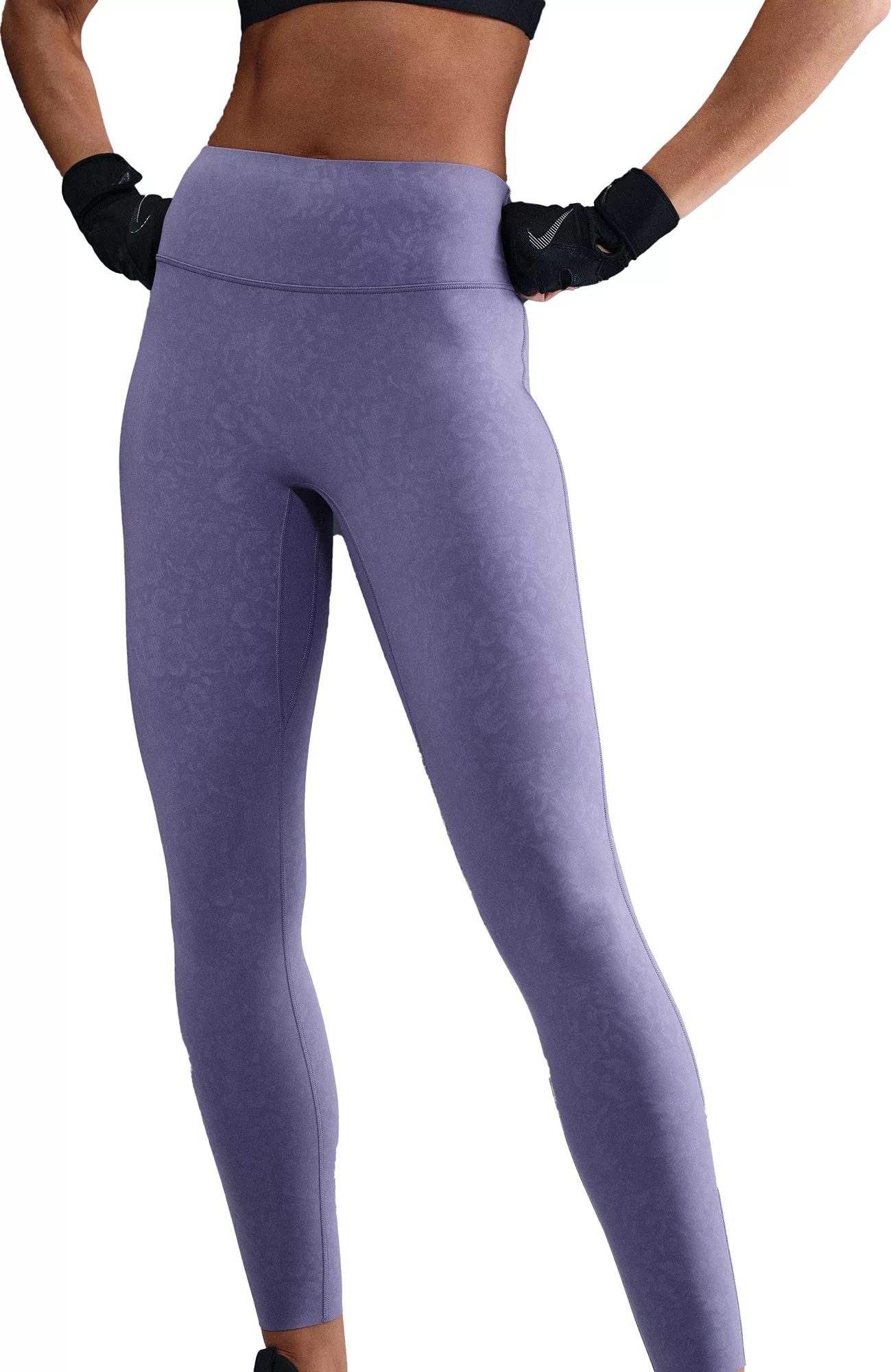 Nike Women's Universa Medium-Support High-Waisted Floral 7/8 Leggings - 1