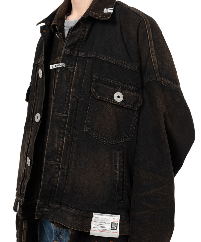 Front Layered Denim Jacket 9