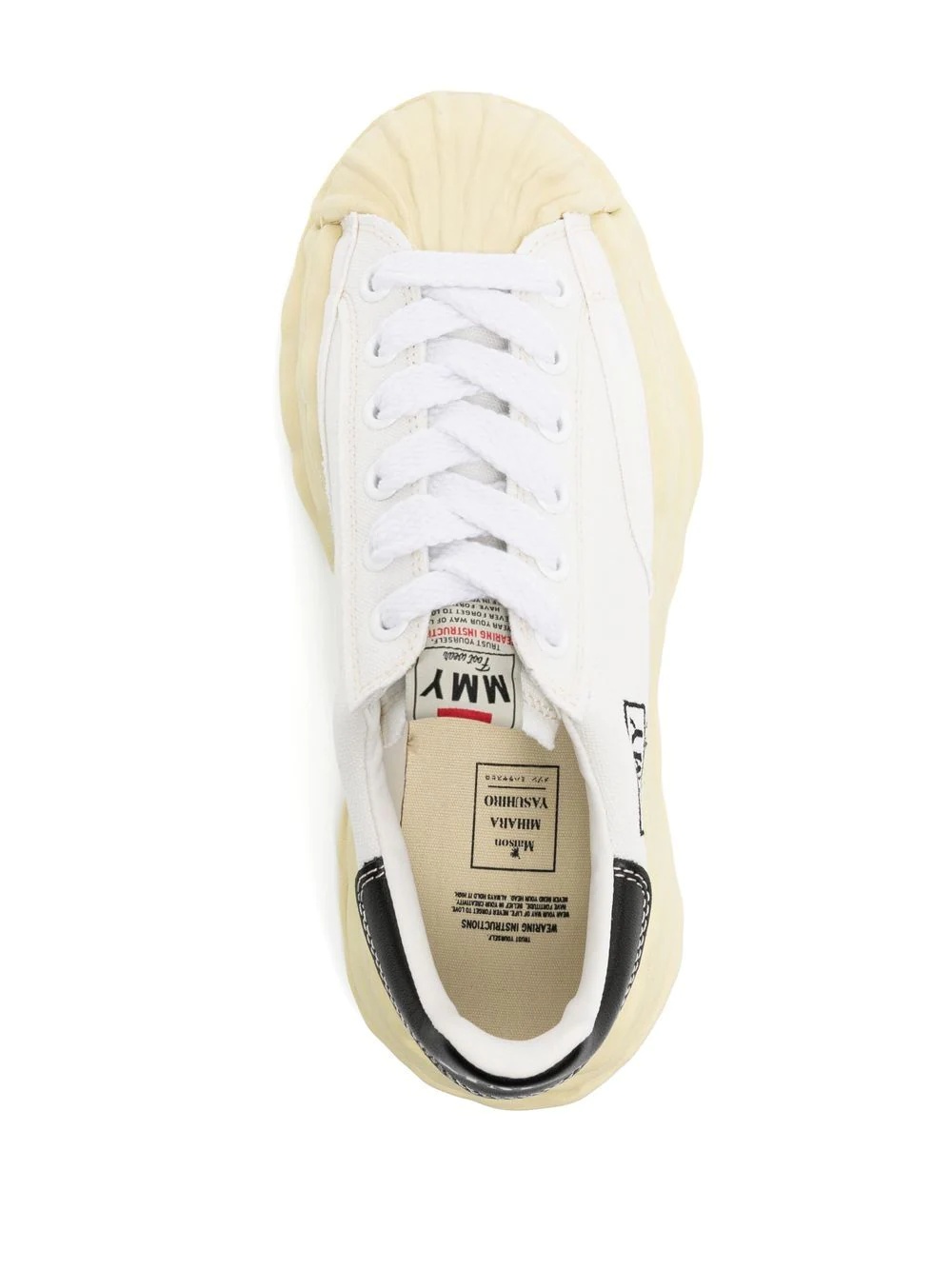 chunky rubber sole sneakers - 4