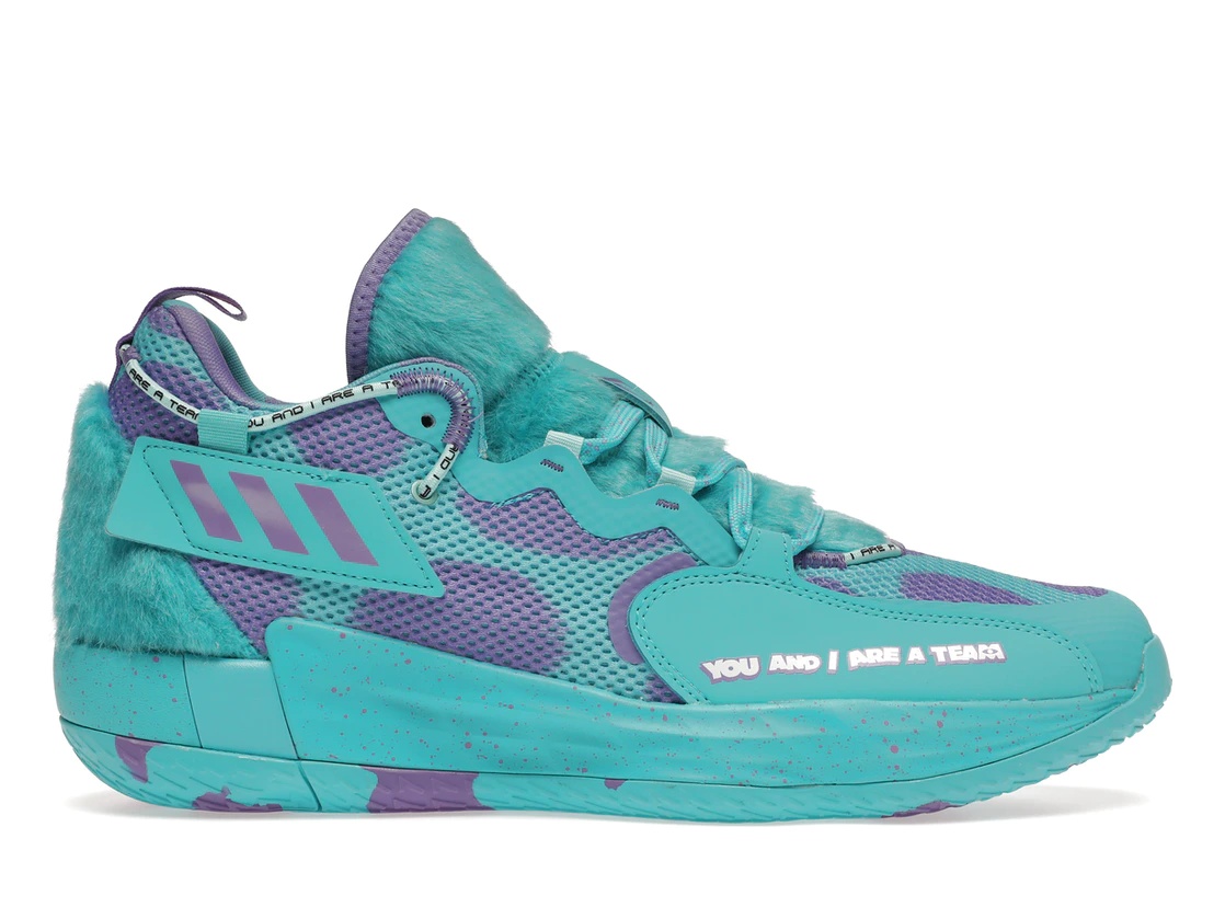 adidas Dame 7 EXTPLY Monsters Inc. Sulley - 1