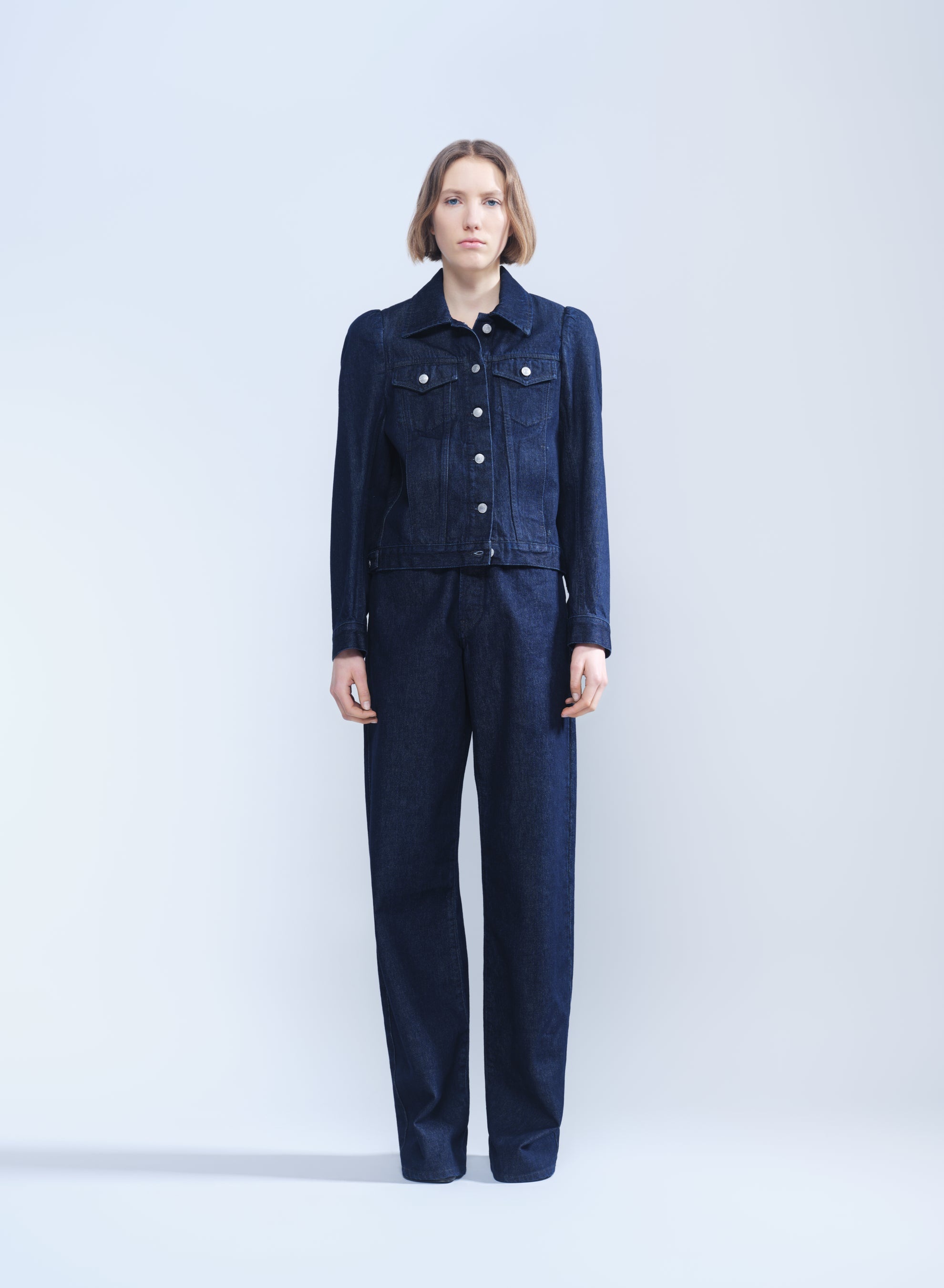 PUFFED DENIM JACKET - 2