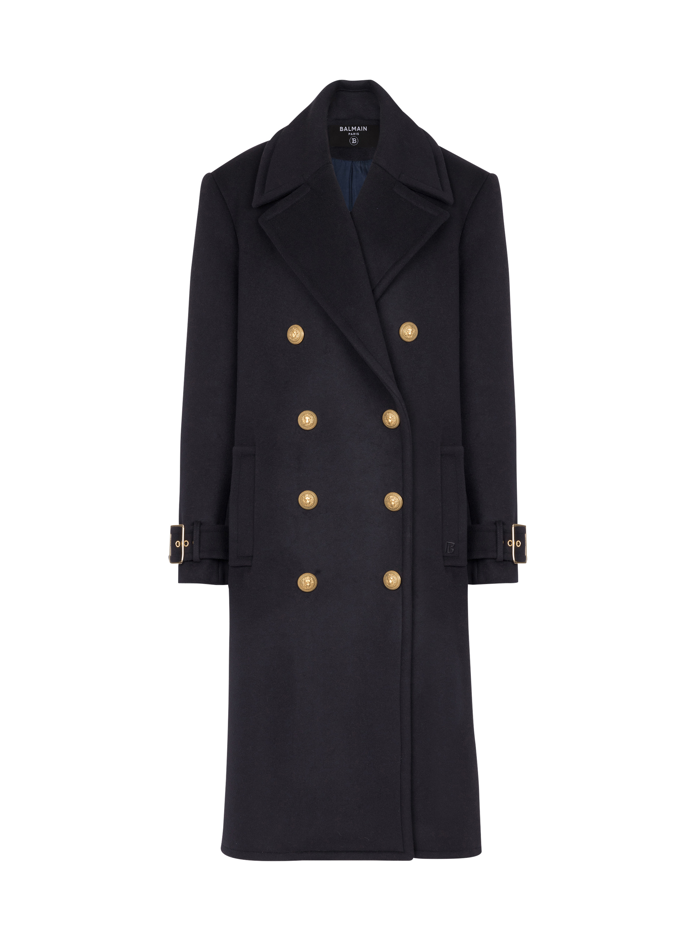 Oversized double-breasted coat - 1