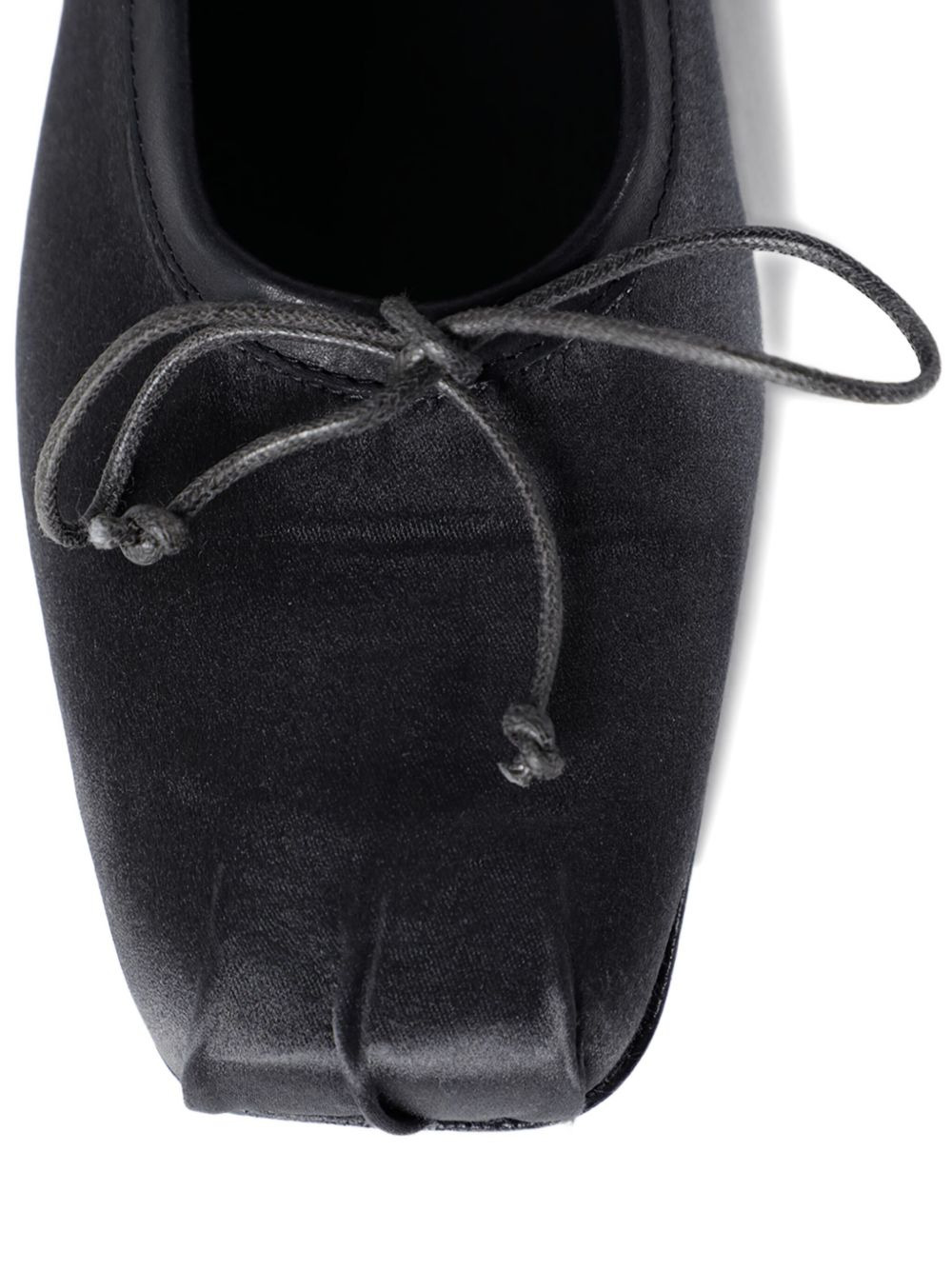 satin ribbon ballet flats - 4