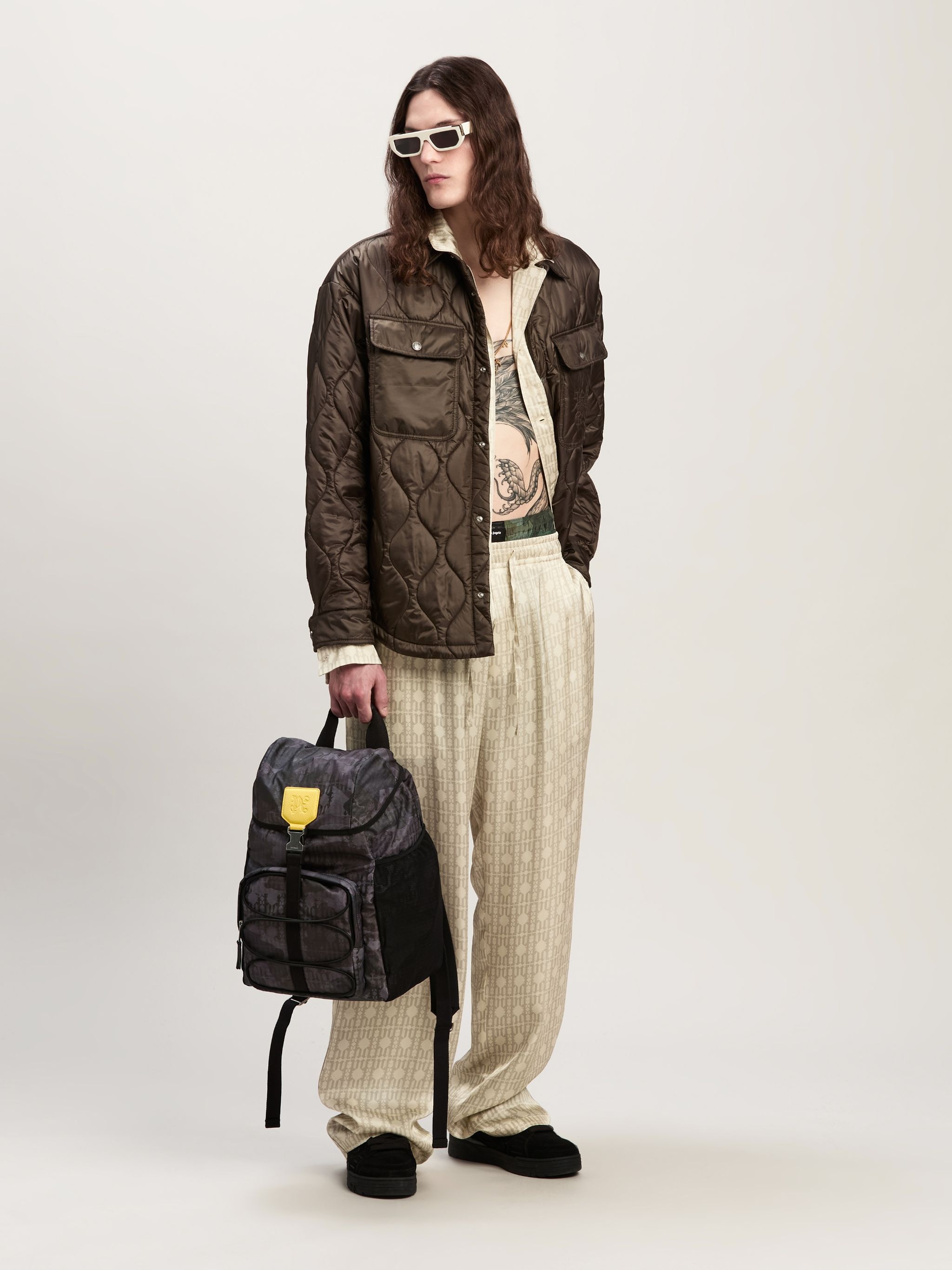 Camouflage Buckle Monogram Backpack - 2