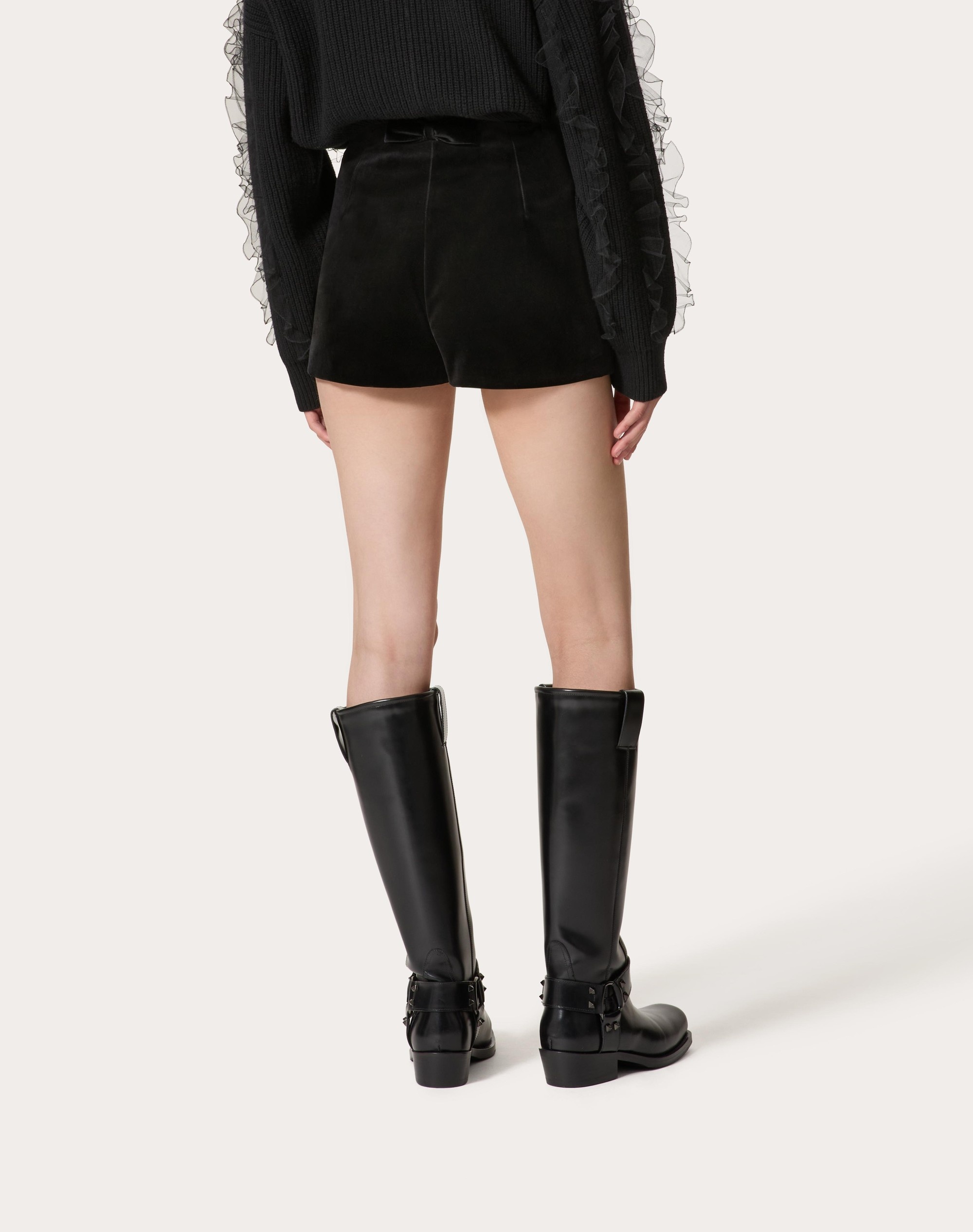 【送関込】VALENTINO☆ヴァレンティノ Velvet shorts Valentino VELVET SHORTS | REVERSIBLE