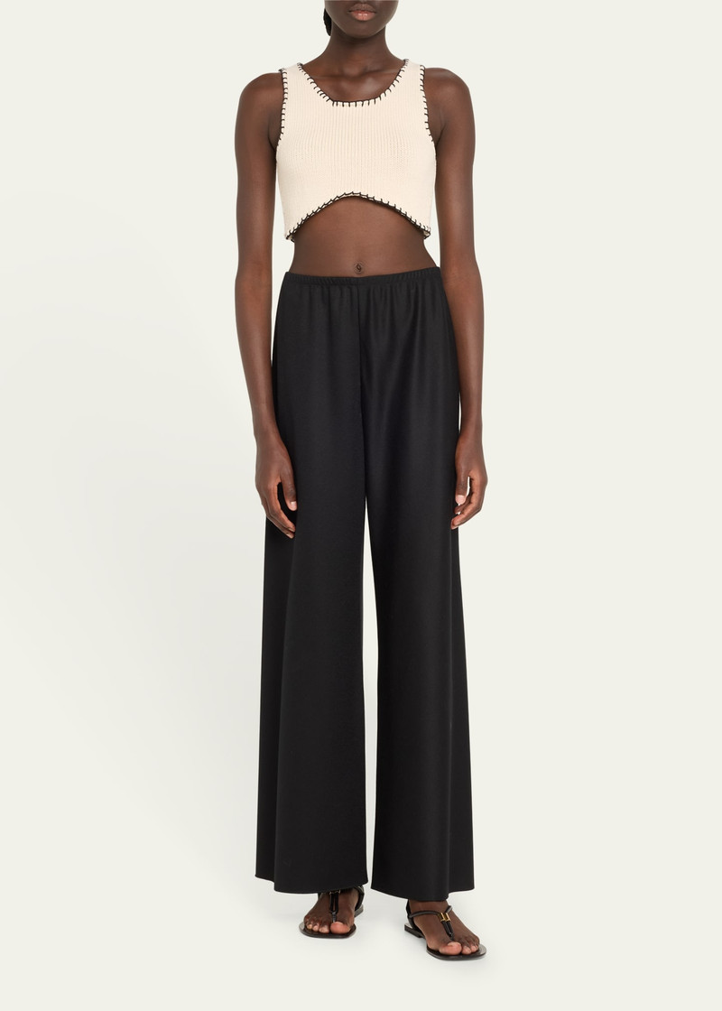 AISLING CAMPS Blanket Stitch Crop Top outlook