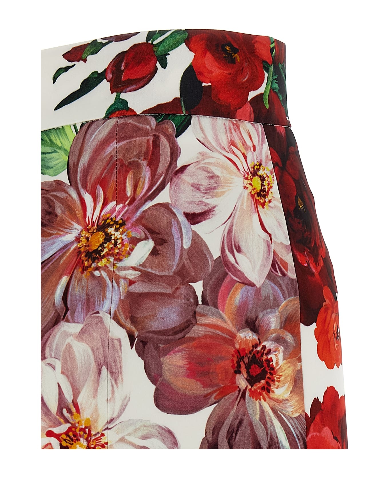 Floral Longuette Skirt - 4