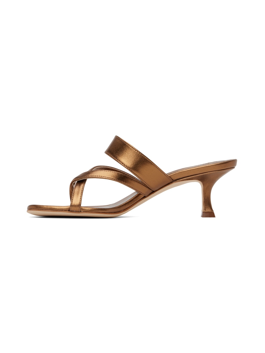 Bronze Susa Heeled Sandals - 3