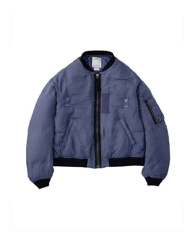 visvim THORSON DOWN JKT BLUE - 0122205013005 BLUE Size 4 | REVERSIBLE