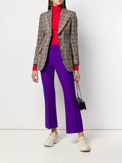 GUCCI flared trousers outlook