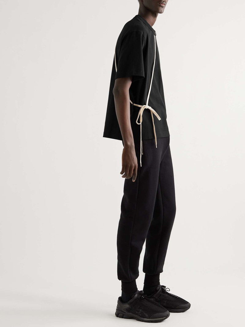 Craig Green Lace-Detailed Cotton-Jersey T-Shirt outlook