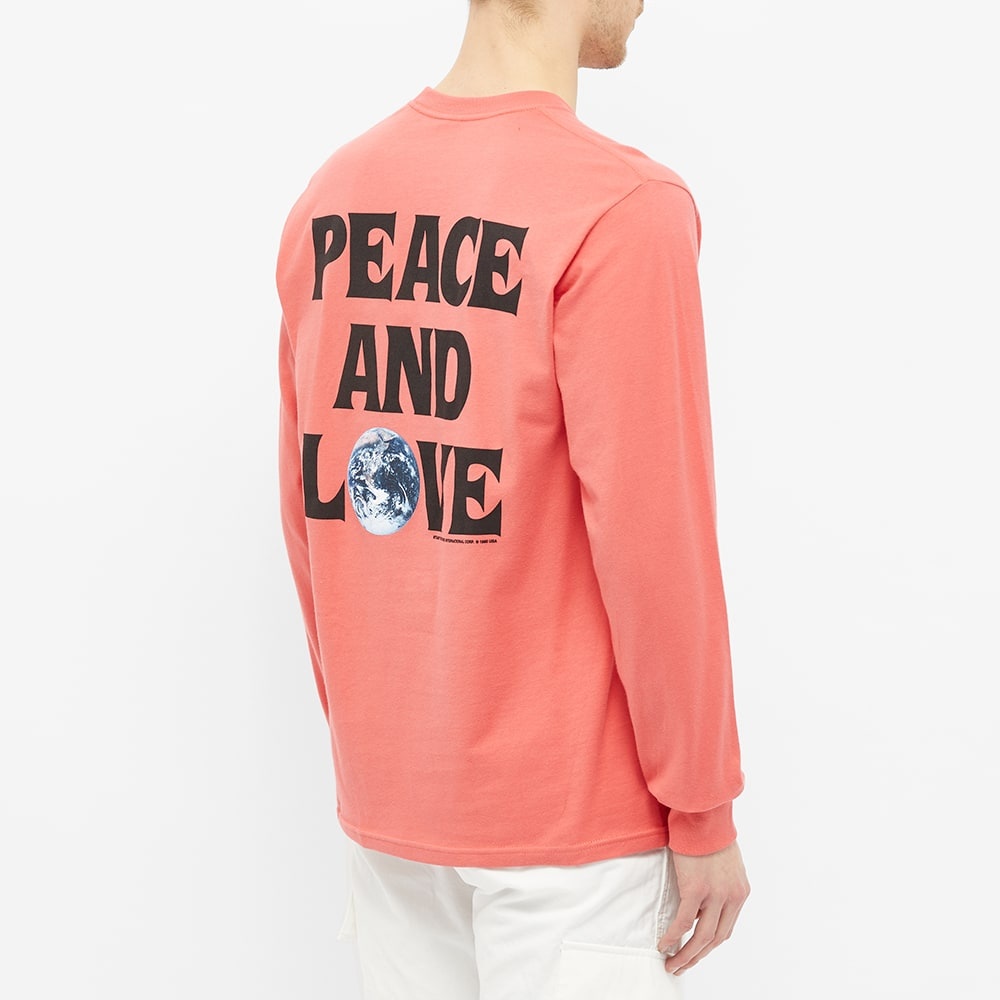 Stussy Long Sleeve Peace & Love Tee - 5